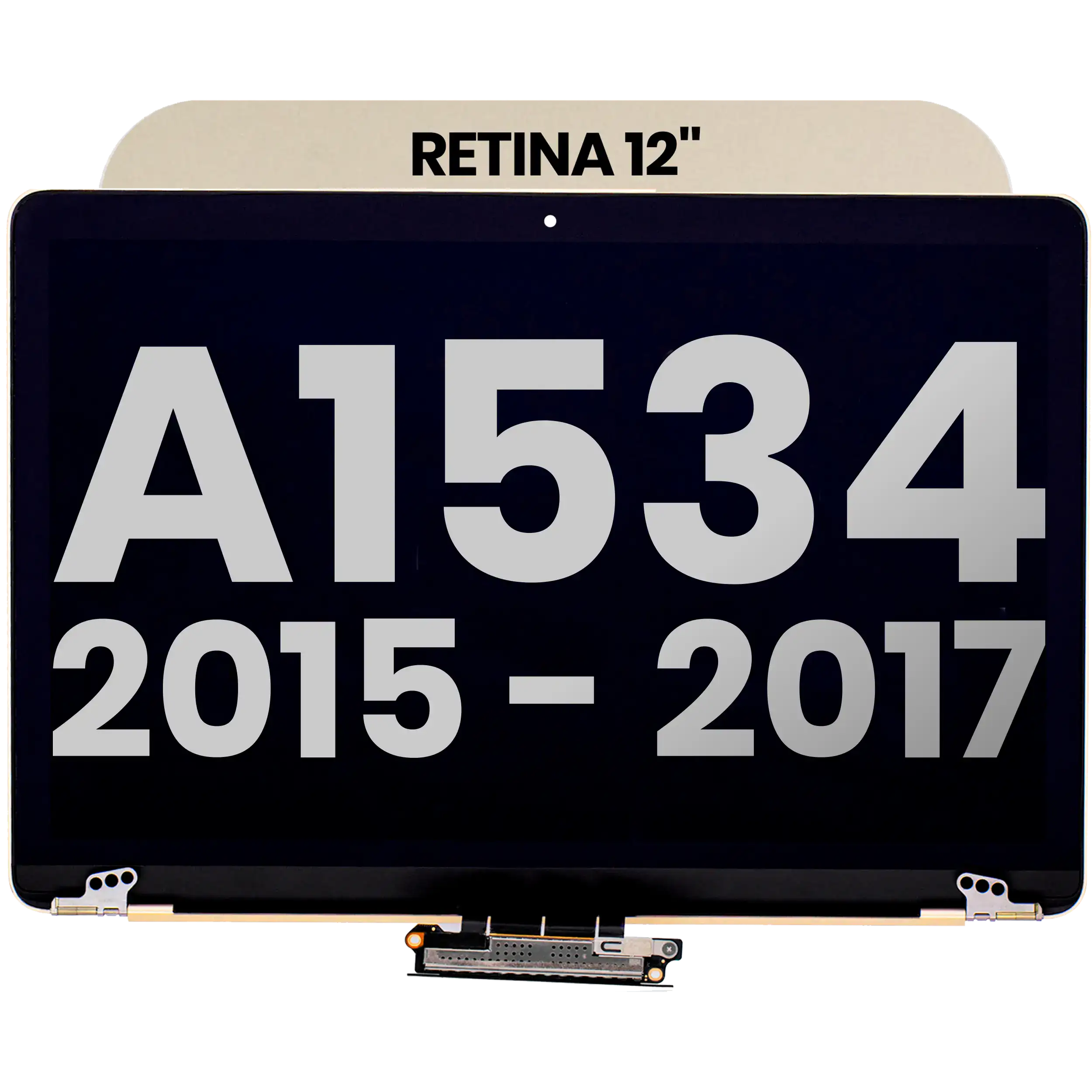 LCD-Display für MacBook 12" A1534 (2015-2017) in Gold, B-Qualität