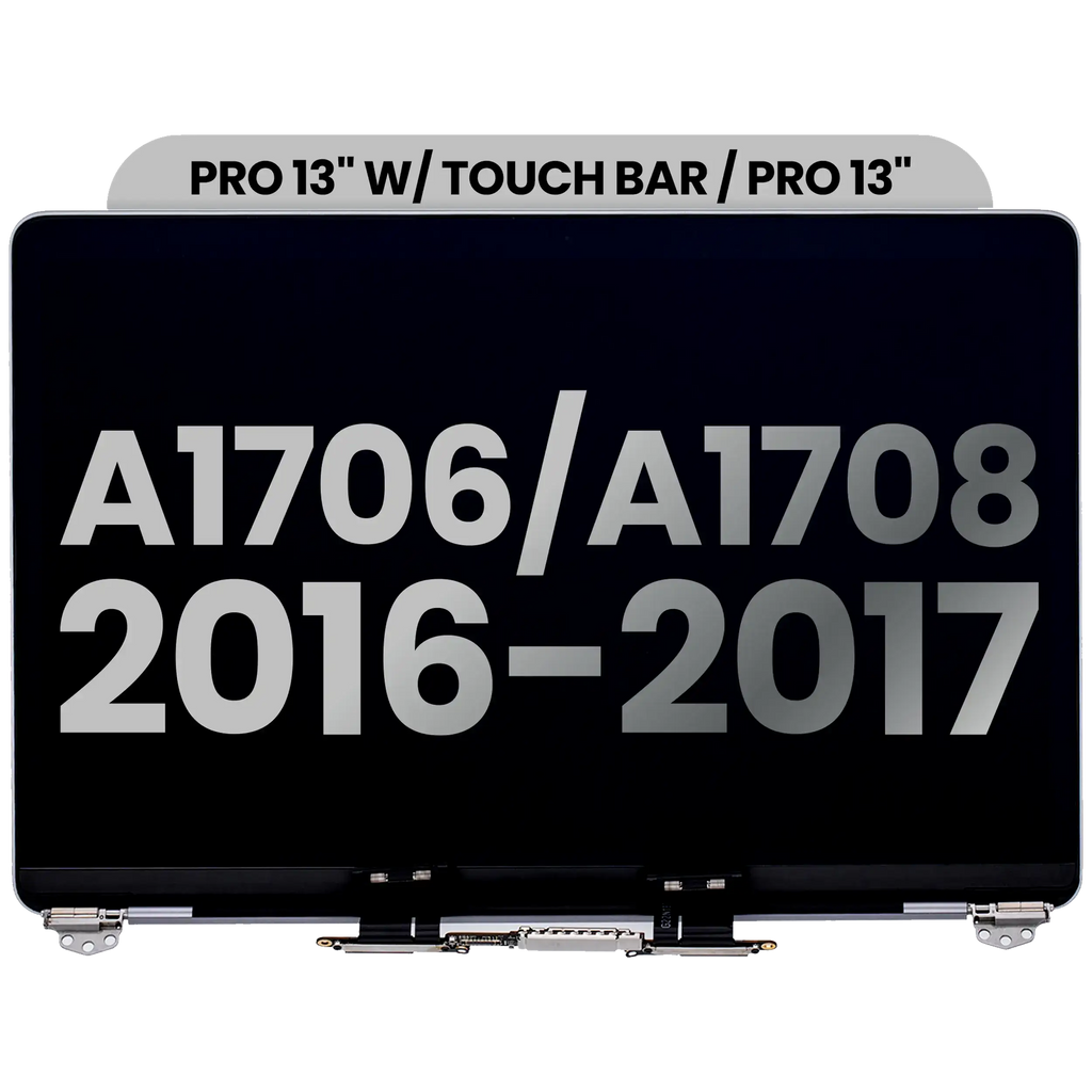 LCD-Display für MacBook Pro 13" A1706/A1708 Space Gray Gebrauchter Ausbau/Pull, Qualität B