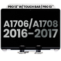 LCD Display for MacBook Pro 13" A1706 / A1708 (2016-2017) (used OEM part, B-grade) (Silver)