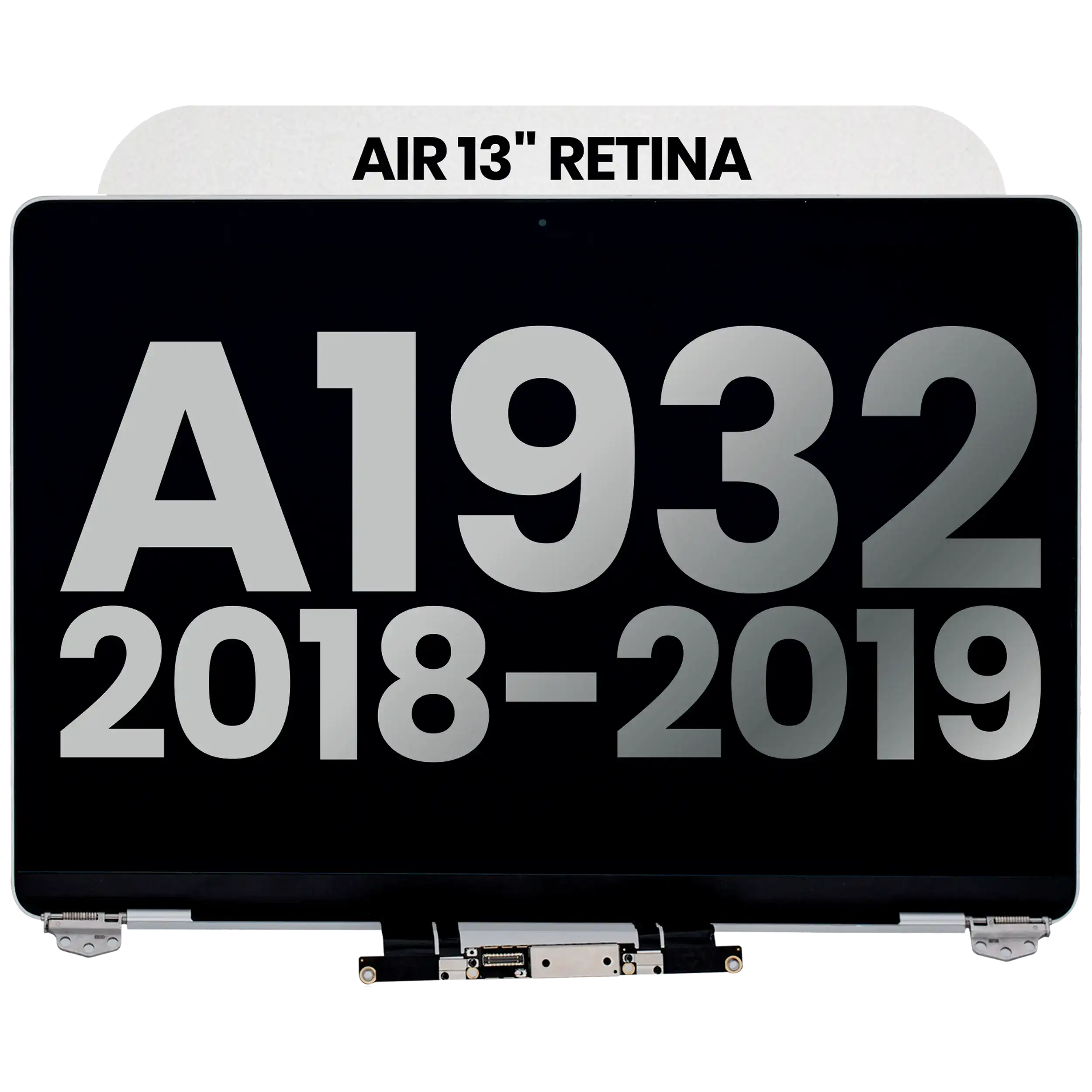 Display-Set für MacBook Air 13" A1932 Silber Gebrauchter Ausbau/Pull A