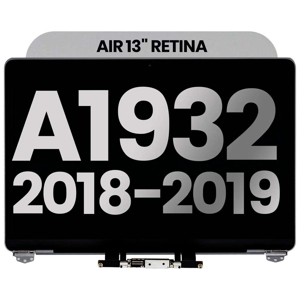 Komplettes LCD-Display MacBook Air 13 A1932 OEM-Qualität A Spacegrau