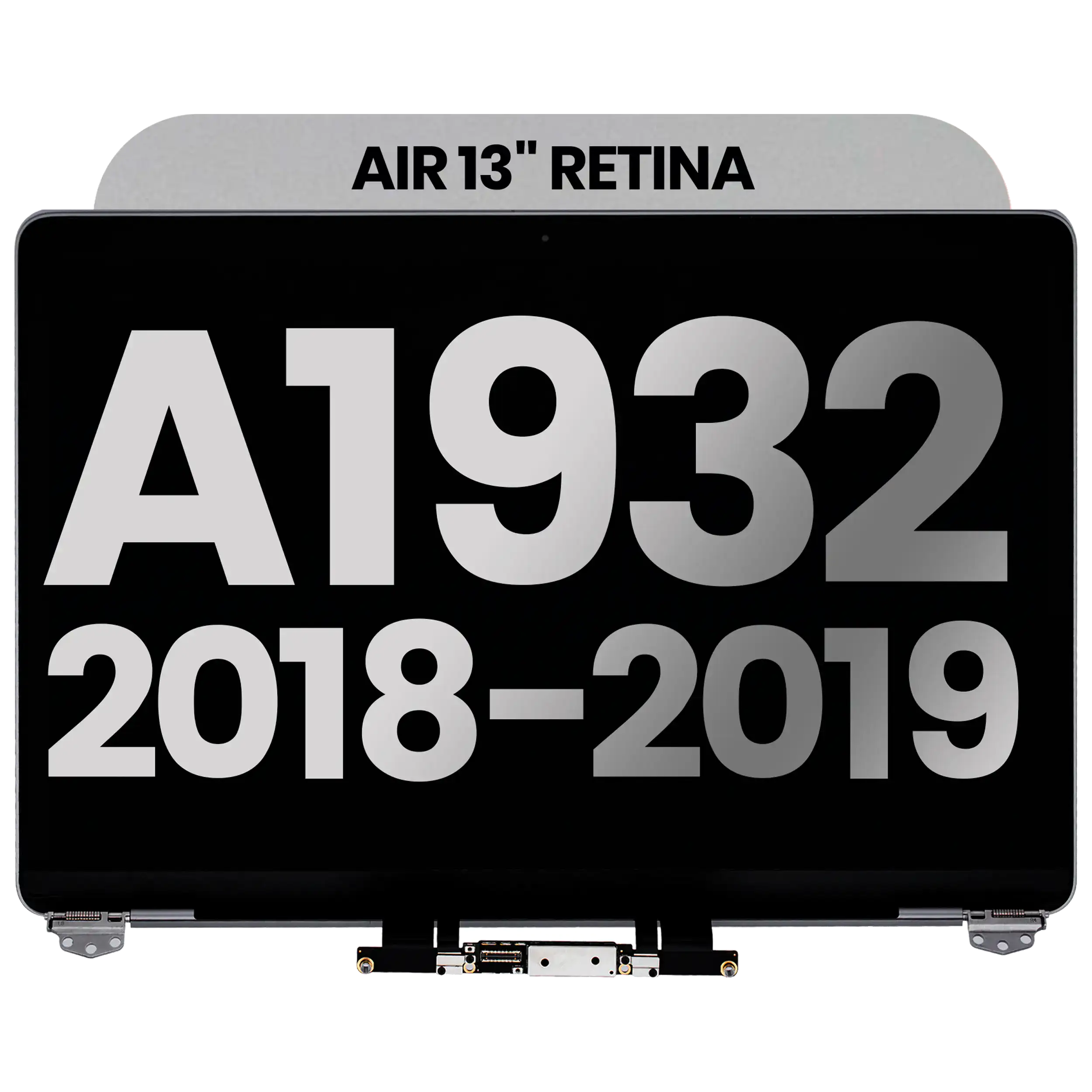 Komplettes LCD-Display MacBook Air 13 A1932 OEM-Qualität A Spacegrau