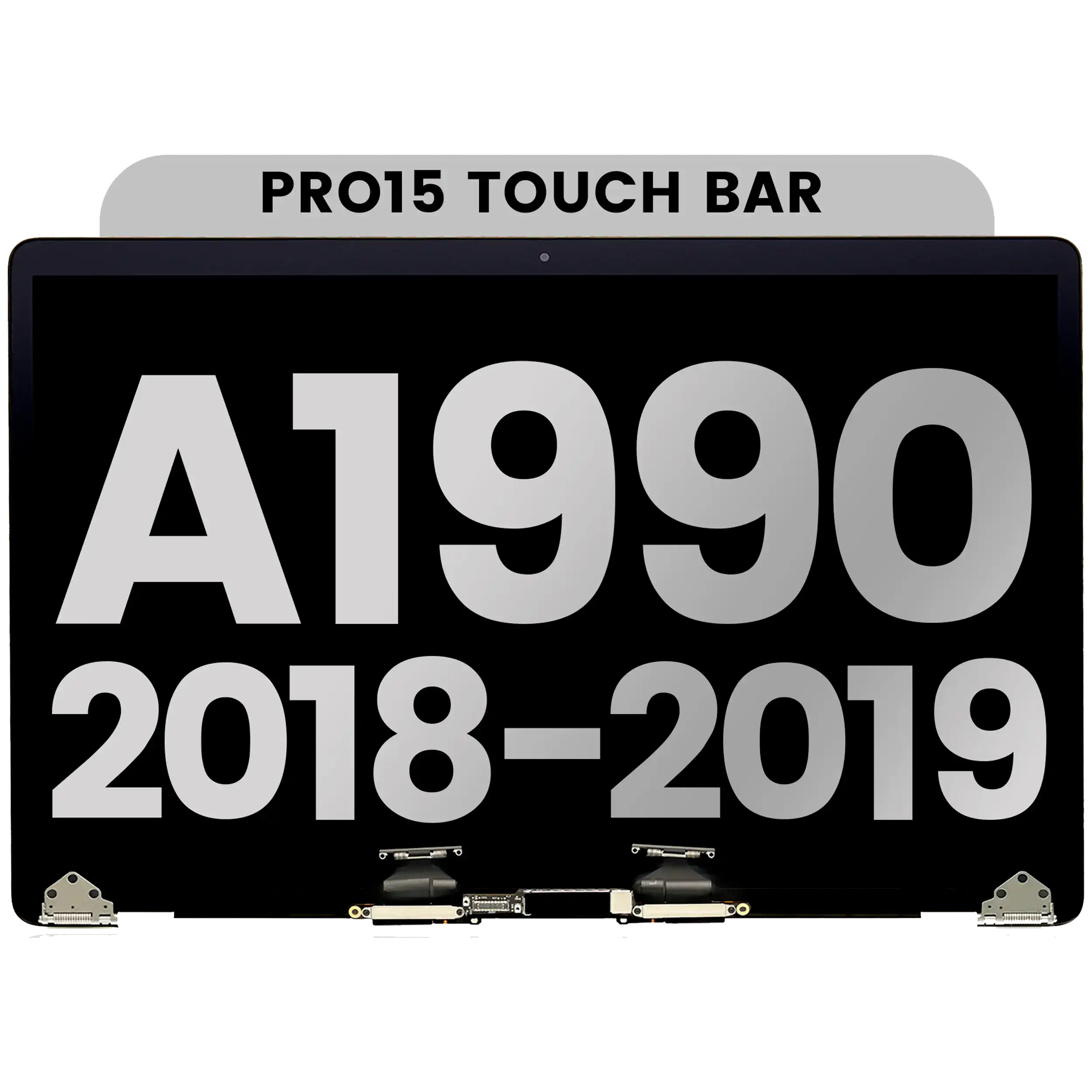 LCD-Display MacBook Pro 15" A1990 Gebrauchter Ausbau/Pull, Qualität B Silber