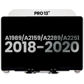 LCD Display for MacBook Pro 13" A1989 (2018-2019), A2159 (2019), A2289 (2020), A2251 (2020) – Grade A (Silver)