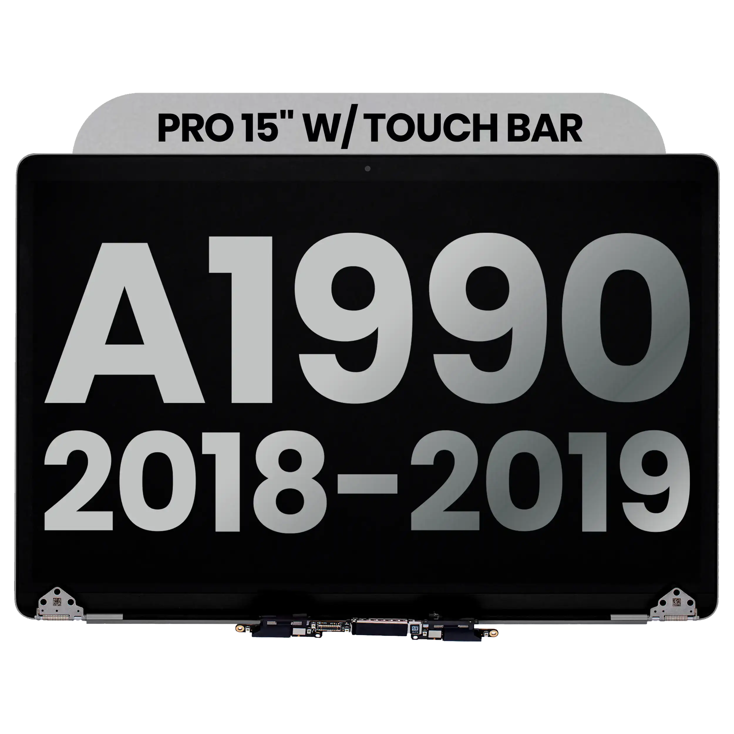 LCD-Display für MacBook Pro 15" A1990 Gebrauchter Ausbau/Pull, Qualität B Space Grau