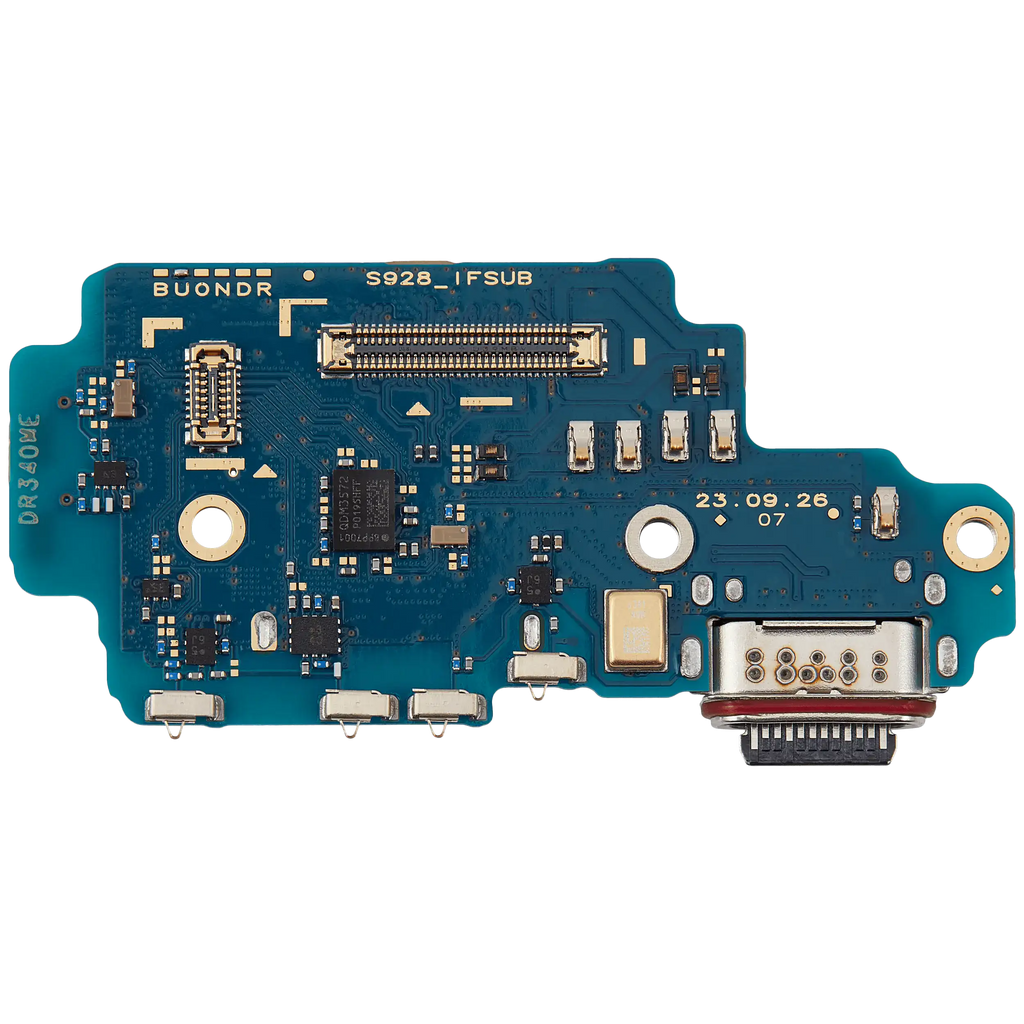 Charging Port Board with SIM Card Reader for Samsung Galaxy S24 Ultra 5G (S928U) (US Version) (Premium)