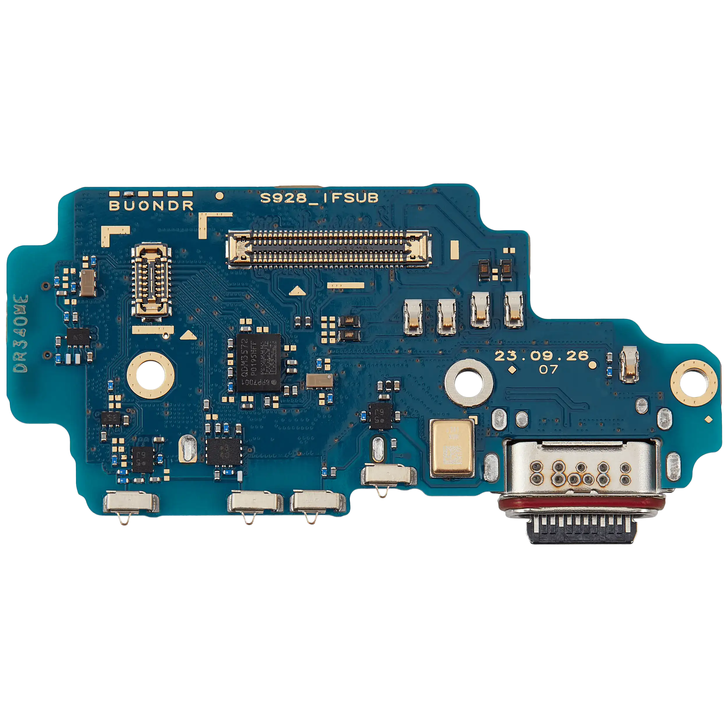 Ladebuchse-Board mit SIM für Samsung Galaxy S24 Ultra US Premium