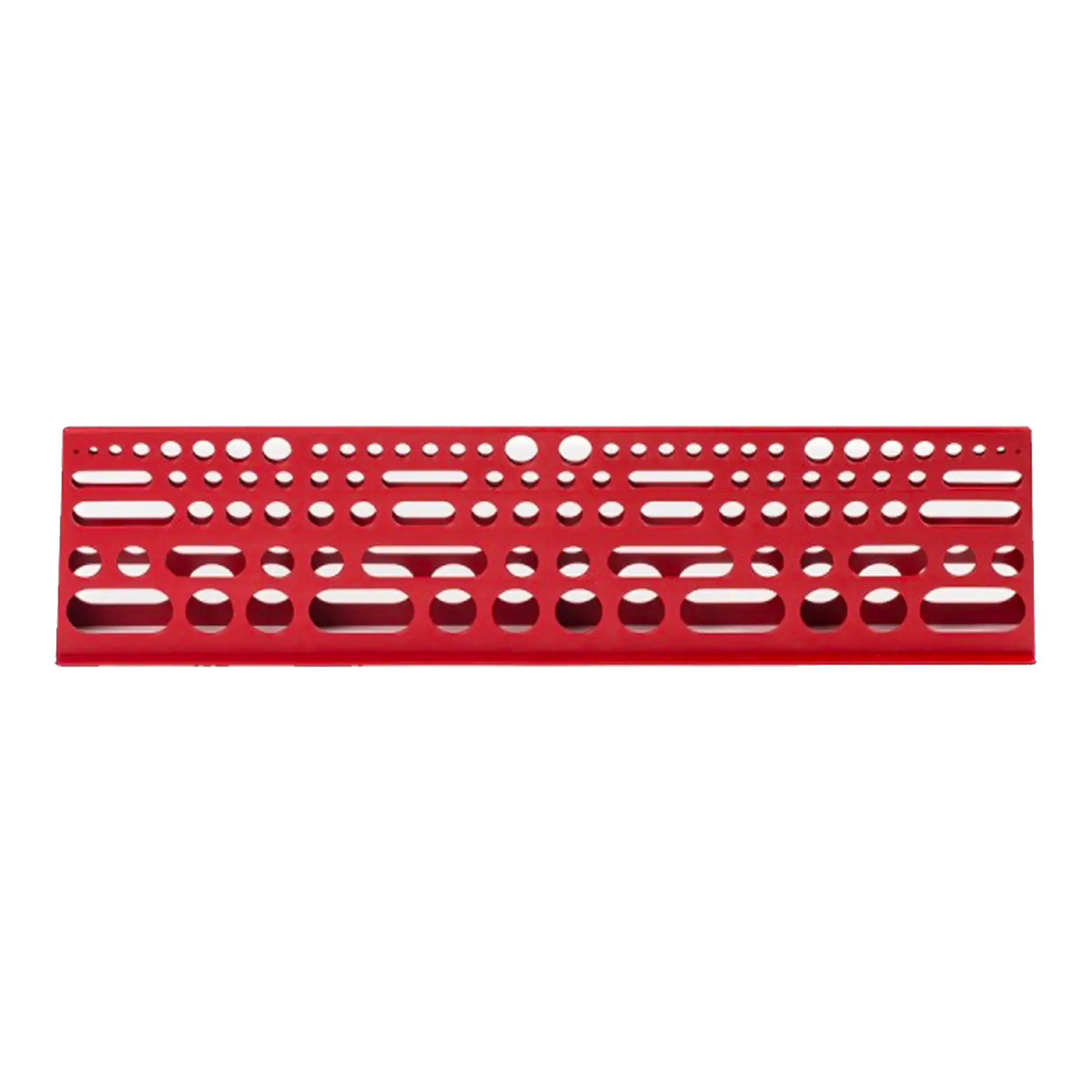 Werkzeugablage (6 x 24" 1/8" x 2 3/4") - Rot