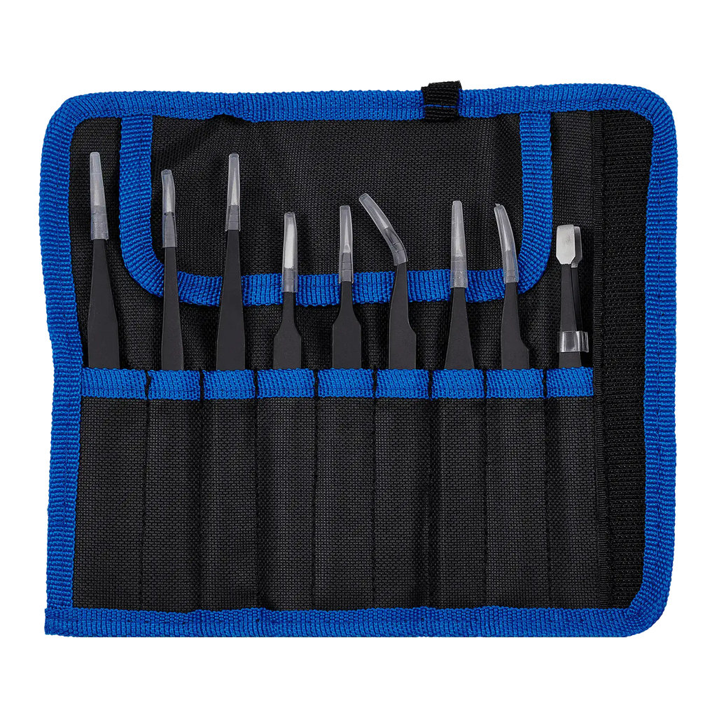 Pinzettenset mit Trageetui (9-teilig)