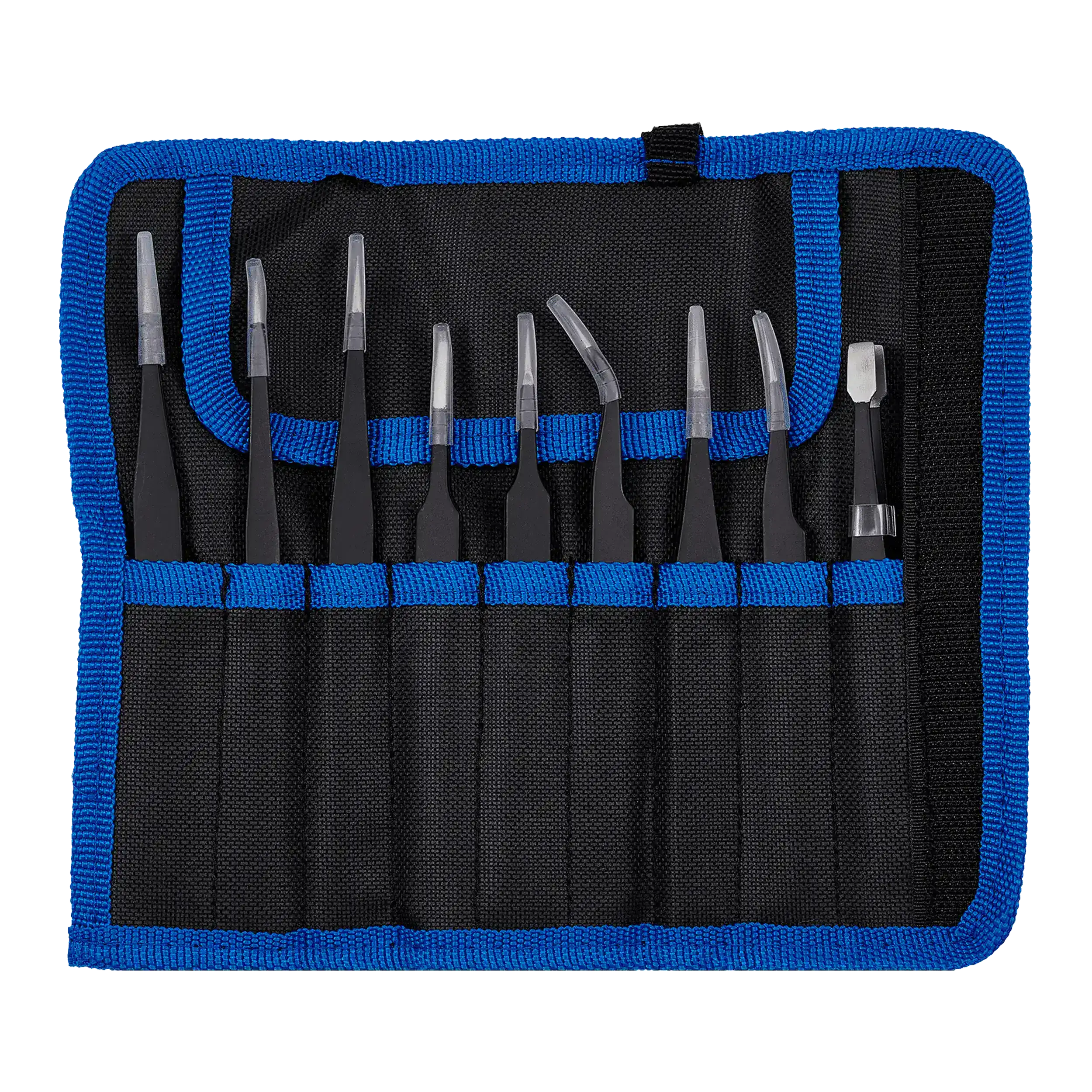 Pinzettenset mit Trageetui (9-teilig)