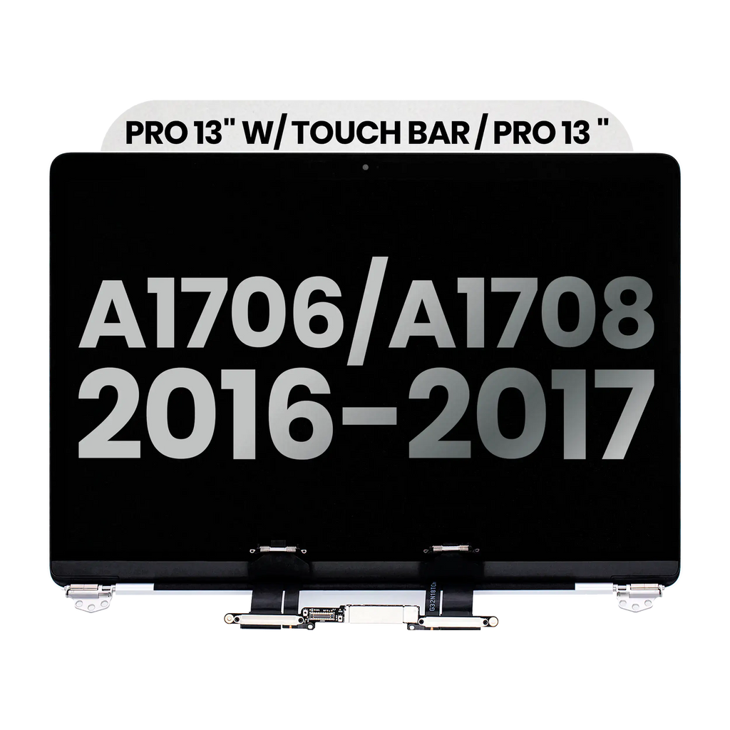 LCD Display for MacBook Pro 13" A1706/A1708 (2016-2017) - Used OEM Pull Quality Grade A - Silver