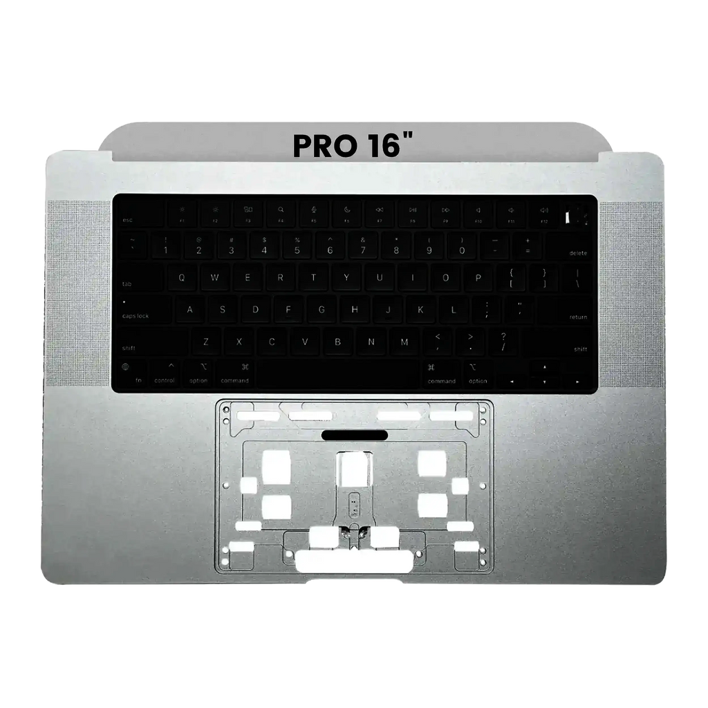 Top Case mit Tastatur für MacBook Pro 16" A2991 (2023) (US-Tastatur) (Silber)