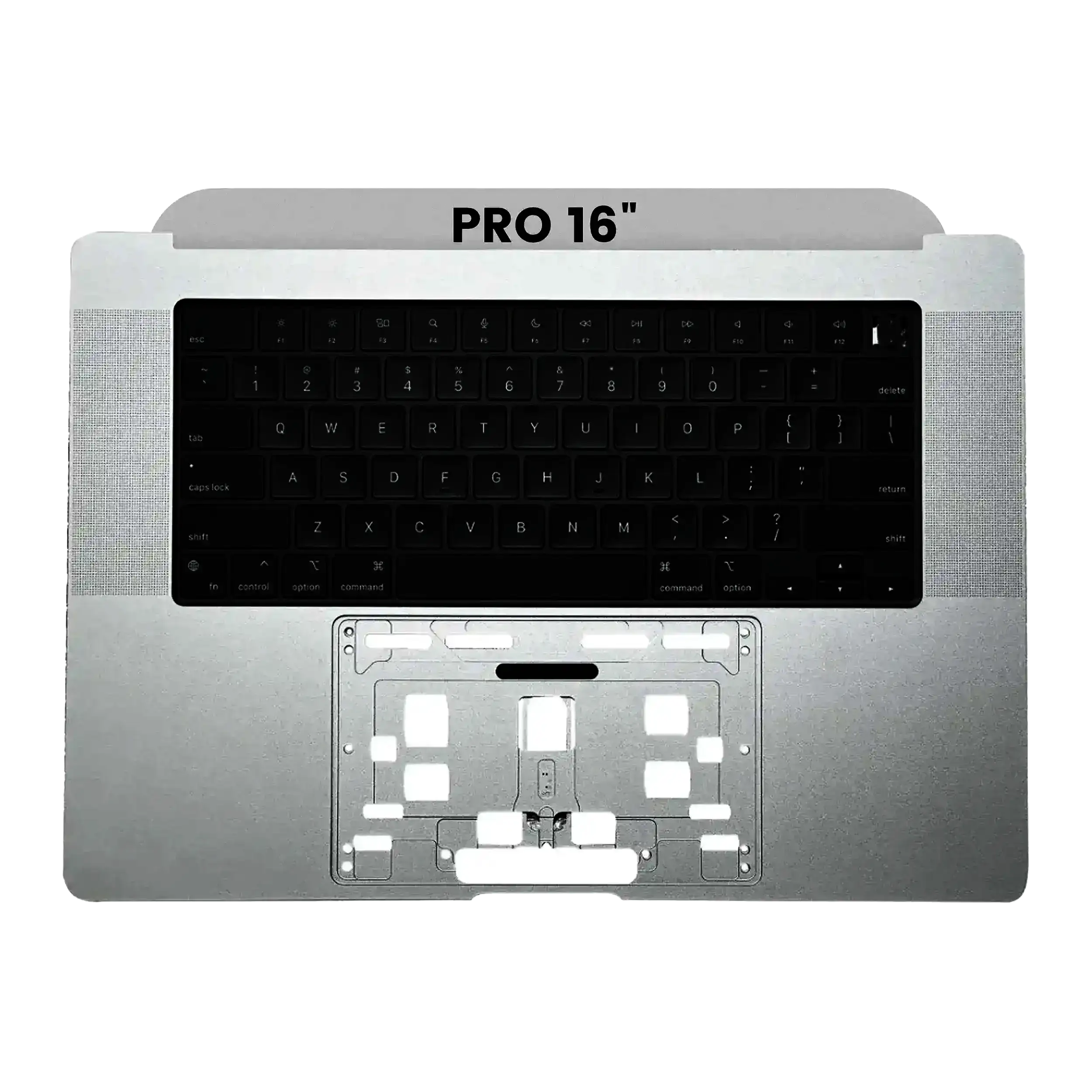Top Case mit Tastatur für MacBook Pro 16" A2991 (2023) (US-Tastatur) (Silber)