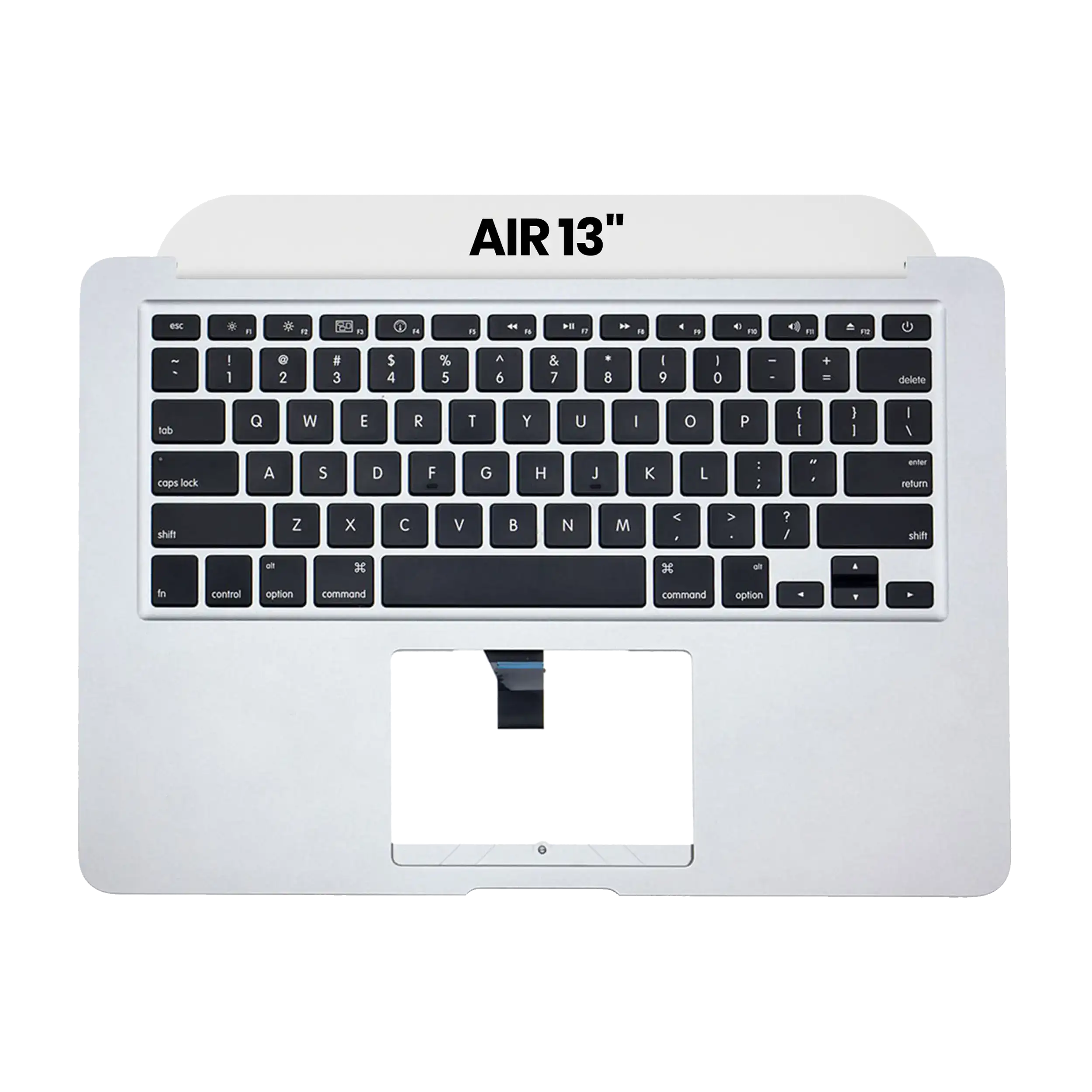 Top Case mit Tastatur für MacBook Air 13 A1369 Gebrauchter Ausbau/Pull, Qualität A US-Englisch