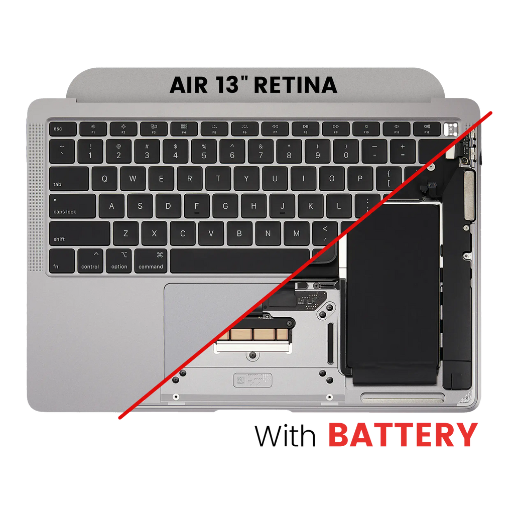 Top Case with Battery and Keyboard for MacBook Air 13" A2179 (2020) (US Keyboard) (Space Gray)