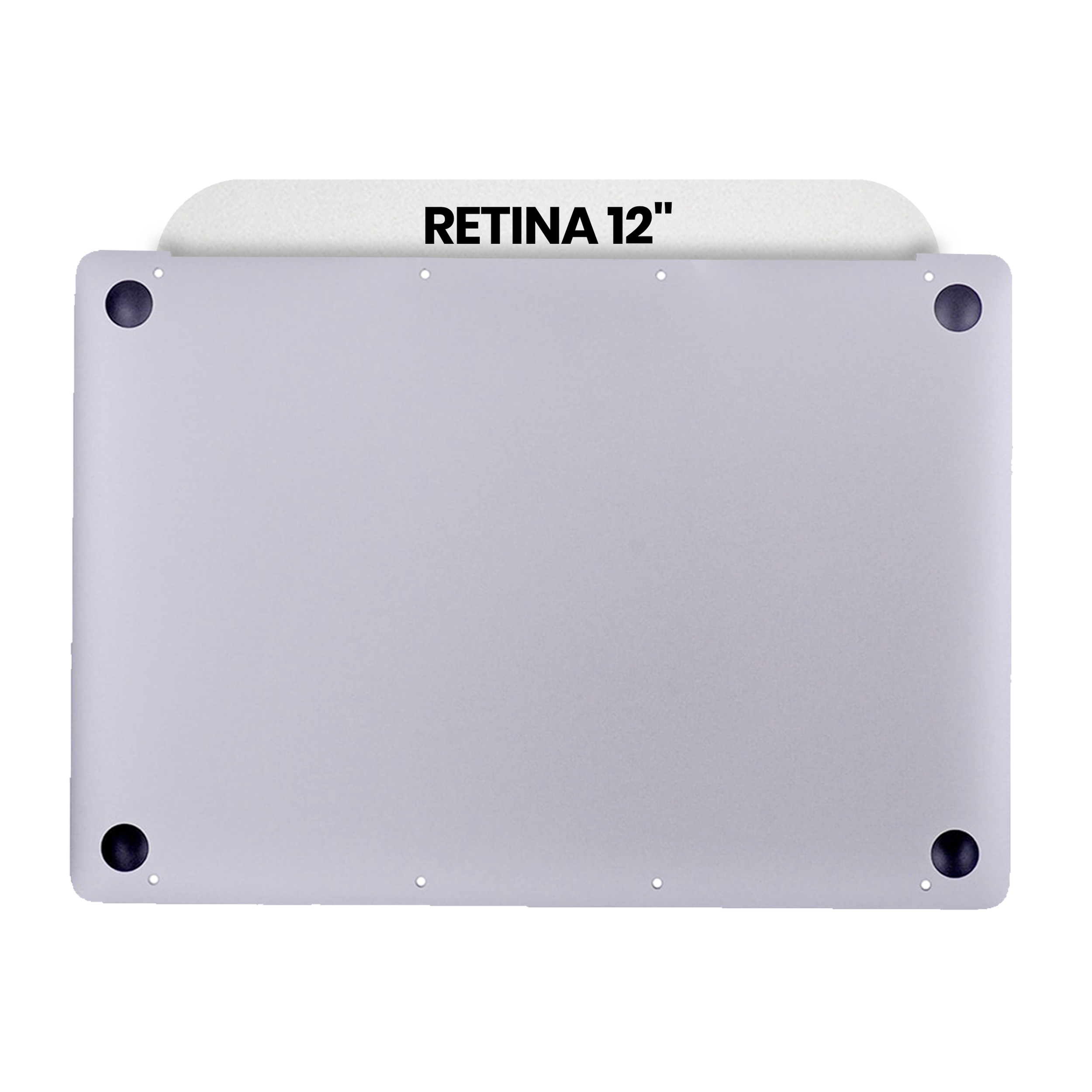 Bottom Case for MacBook 12" A1534 (2015) Silver