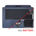 Top Case with Battery and UK Keyboard for MacBook Air 15" (A2941 / Mid 2023) – Midnight