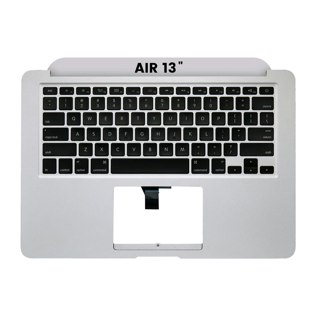 Top Case with Keyboard for MacBook Air 13" (A1369 / Mid 2011) (US English) - used OEM removal, Grade B/C