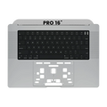 Top Case with Keyboard for MacBook Pro 16" A2485 (2021) / MacBook Pro 16" A2780 (2023) (US Keyboard, Space Gray)