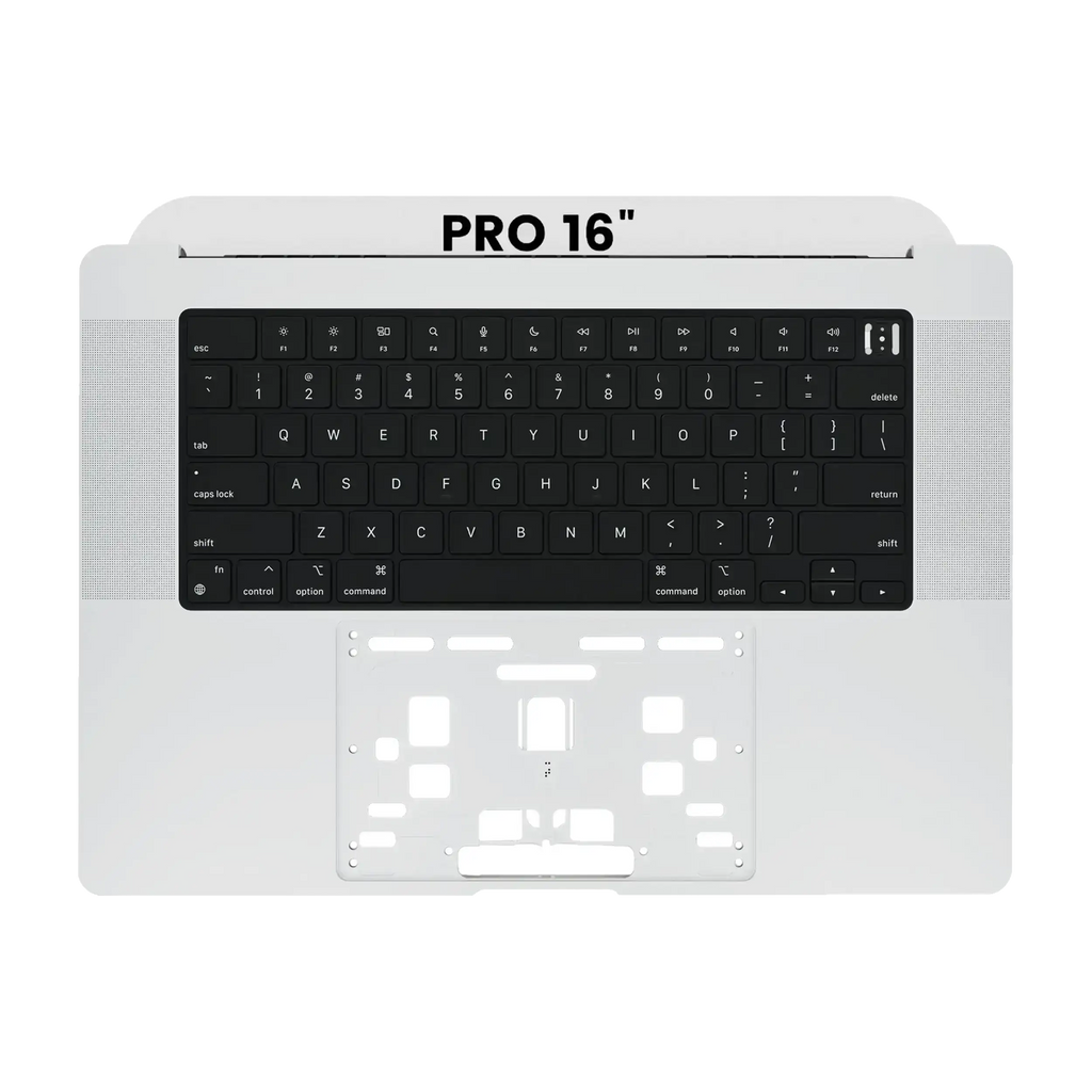 Top Case+Tastatur für MacBook Pro 16 A2485/A2780 US Silber