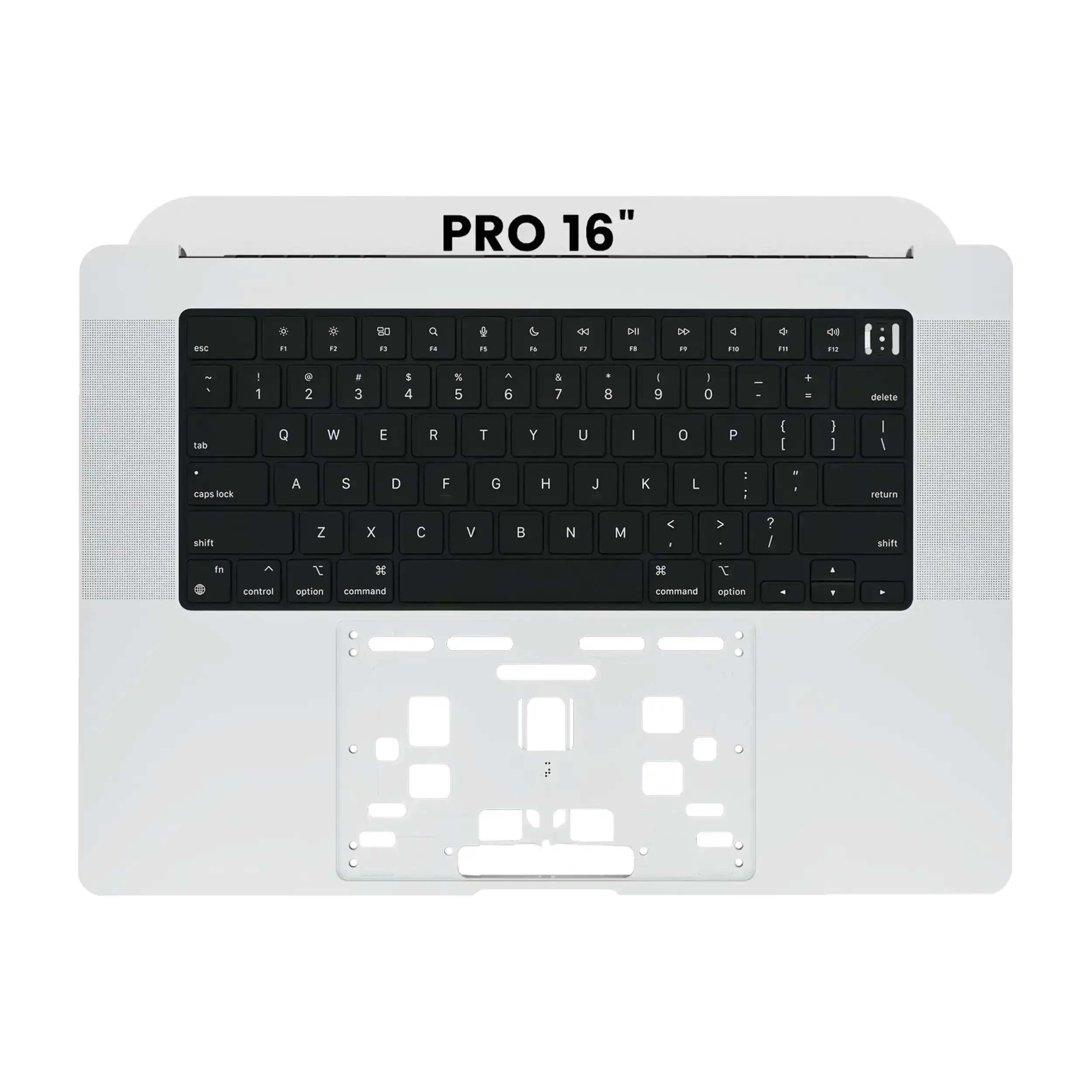 Top Case+Tastatur für MacBook Pro 16 A2485/A2780 US Silber
