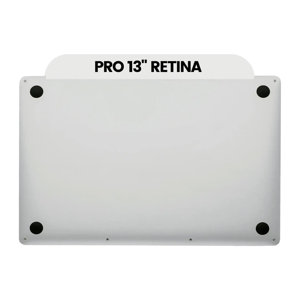 Bottom case for MacBook Pro 13" A1708 (2016-2017) Silver (used OEM removal, Quality B/C)