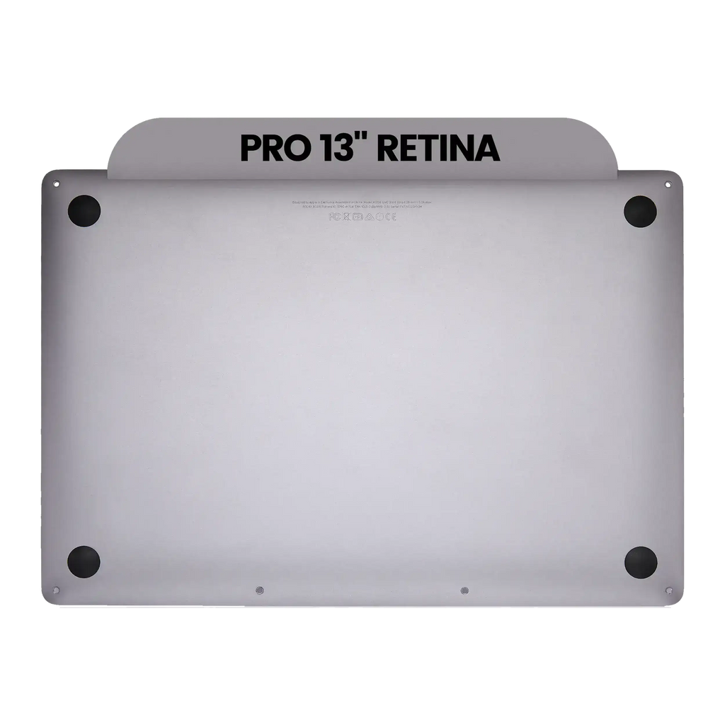 Bottom Case for MacBook Pro 13" A1708 (2016-2017) (Used, OEM Pull B/C, Space Gray)