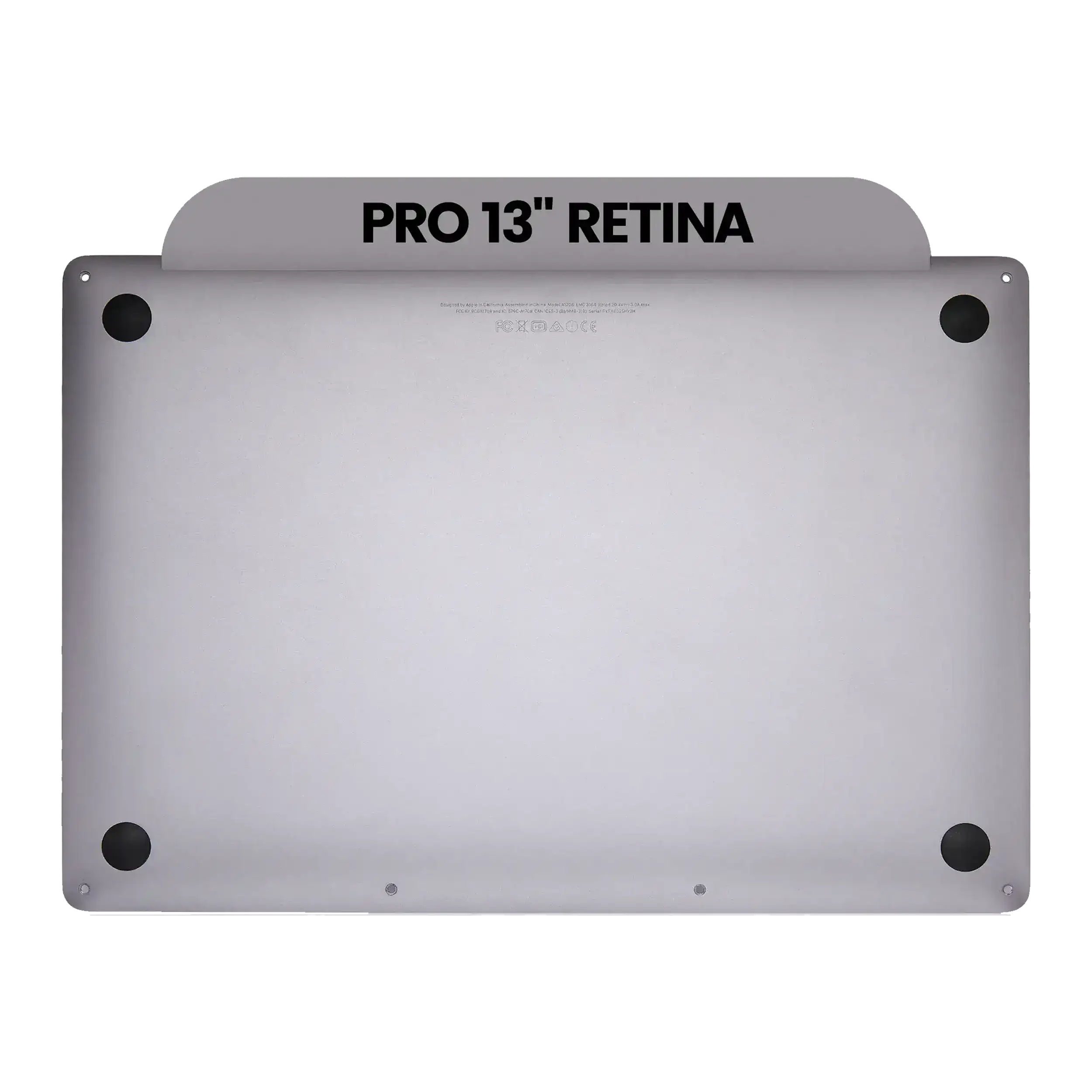 Bottom Case for MacBook Pro 13" A1708 (2016-2017) (Used, OEM Pull B/C, Space Gray)