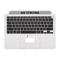 Top Case Tastatur MacBook Air 13 A2337 US Silber OEM A
