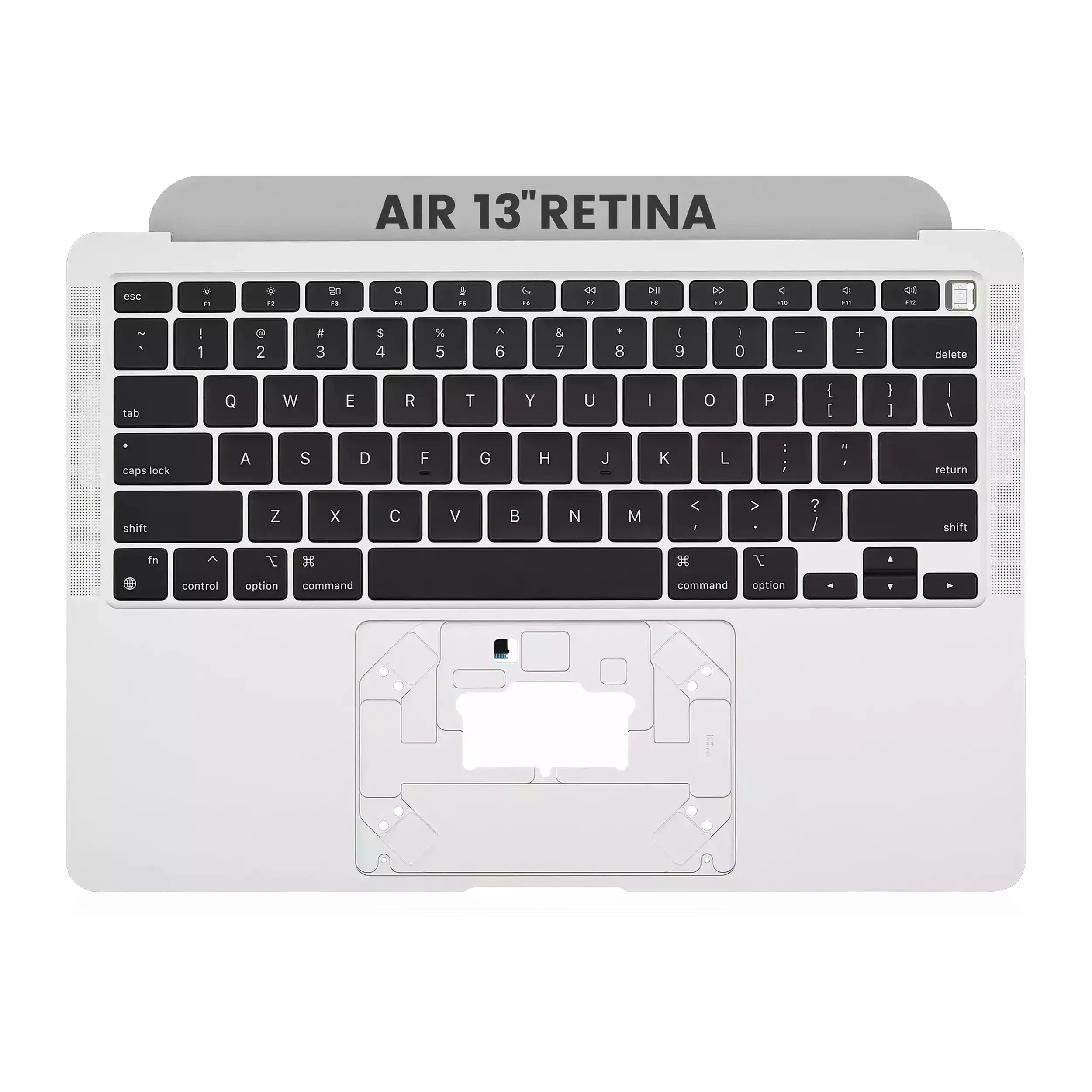 Top Case mit Tastatur MacBook Air 13" A2337 Silber US OEM Neuwertig