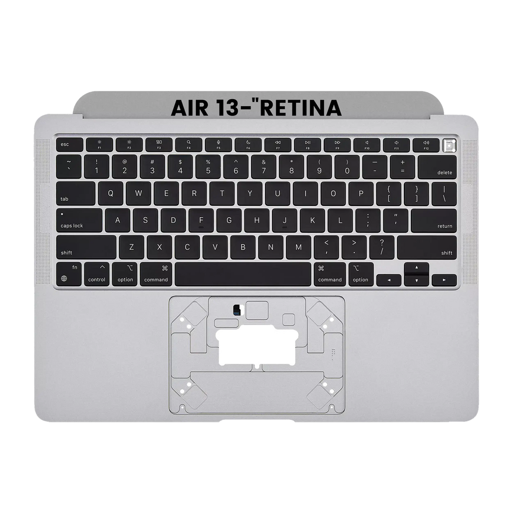 Top Case m. Tastatur f. MacBook Air 13" A2337 Space Gray OEM A US-Tastatur
