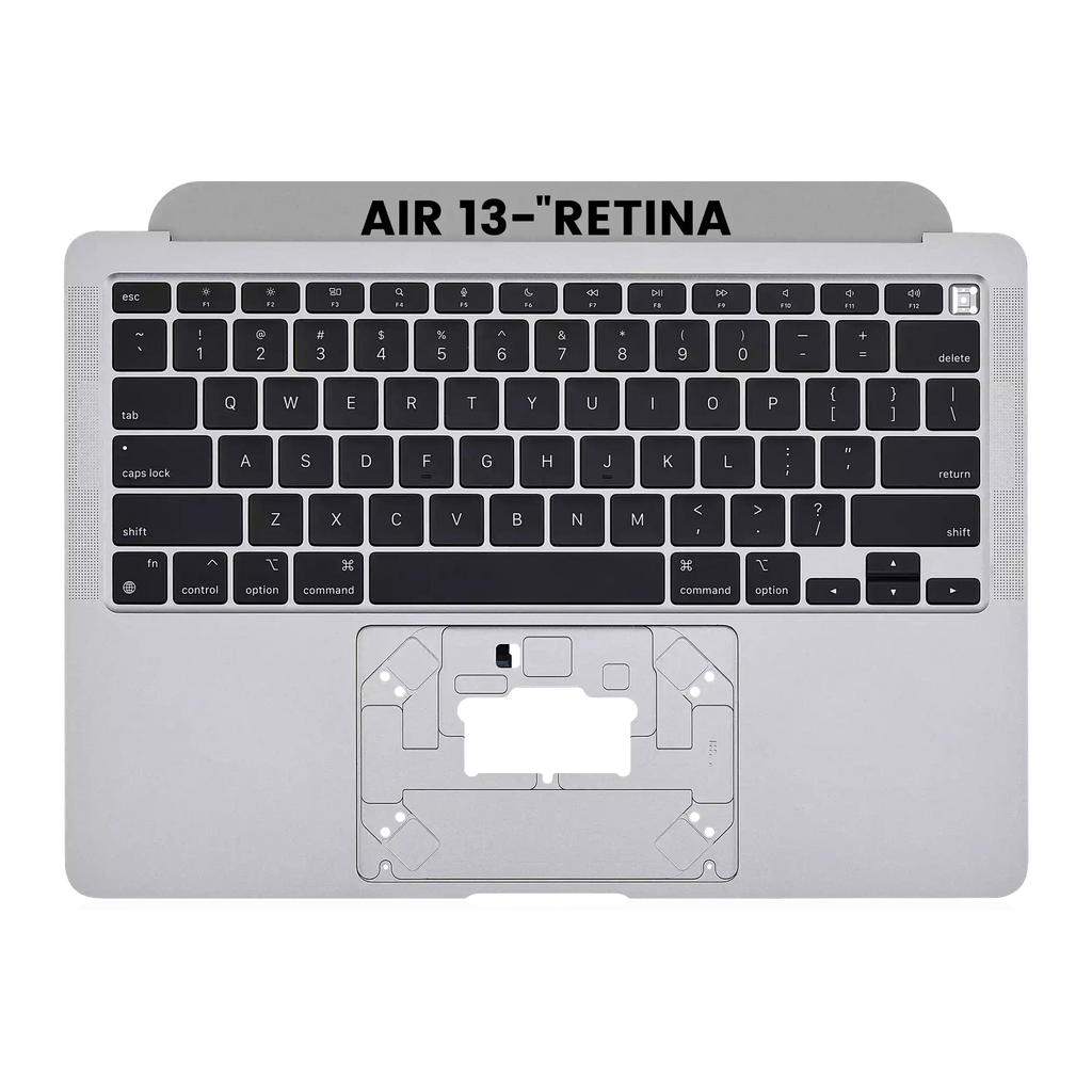 Top Case with Keyboard for MacBook Air 13" A2337 (2020) (OEM Pull, Grade New) (Space Gray) (US Keyboard)