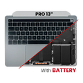 Top Case with Battery and Keyboard for MacBook Pro 13" A2251 (2020) (UK Keyboard) (Space Gray)