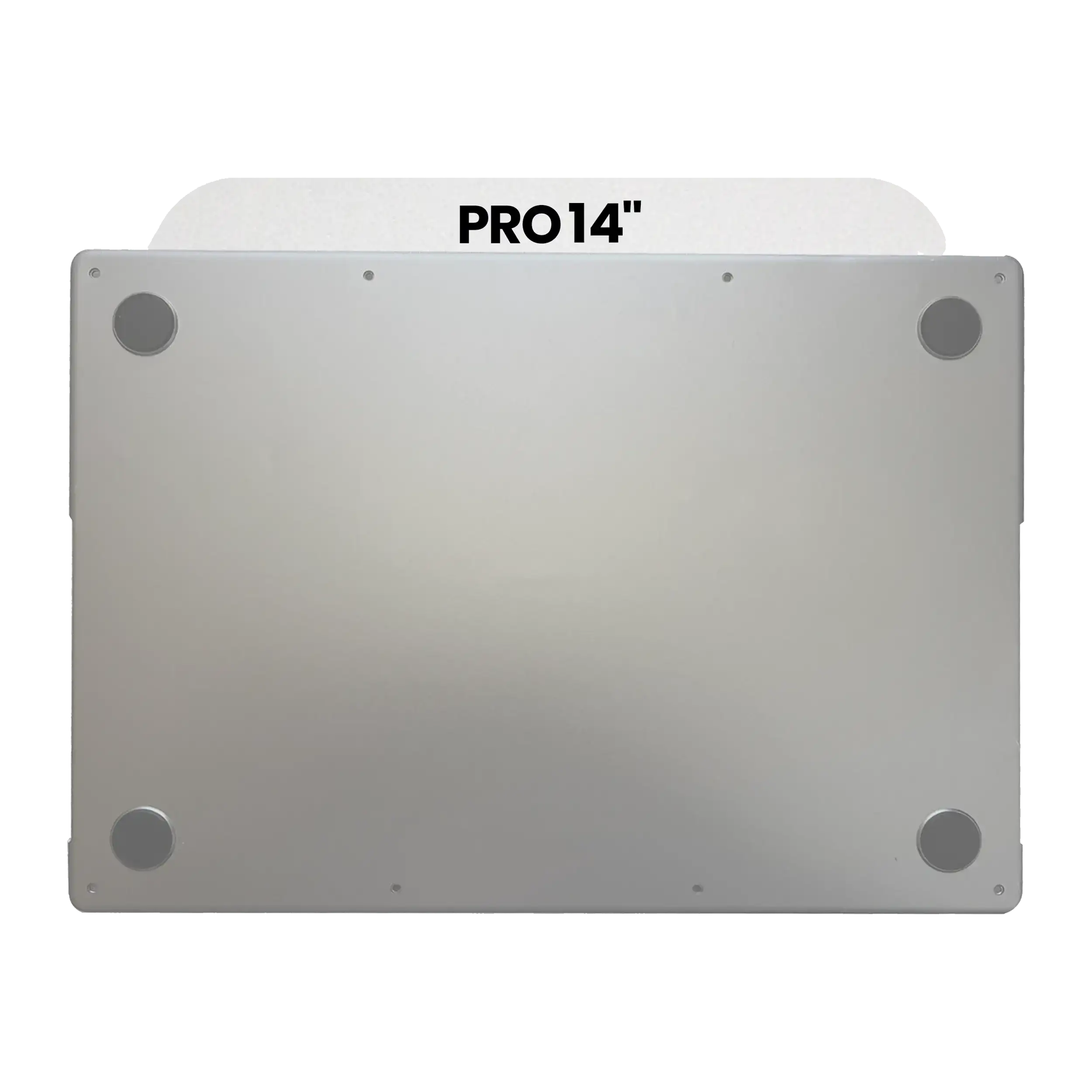 Untergehäuse für MacBook Pro 14" (A2442 / Late 2021) (Silber)
