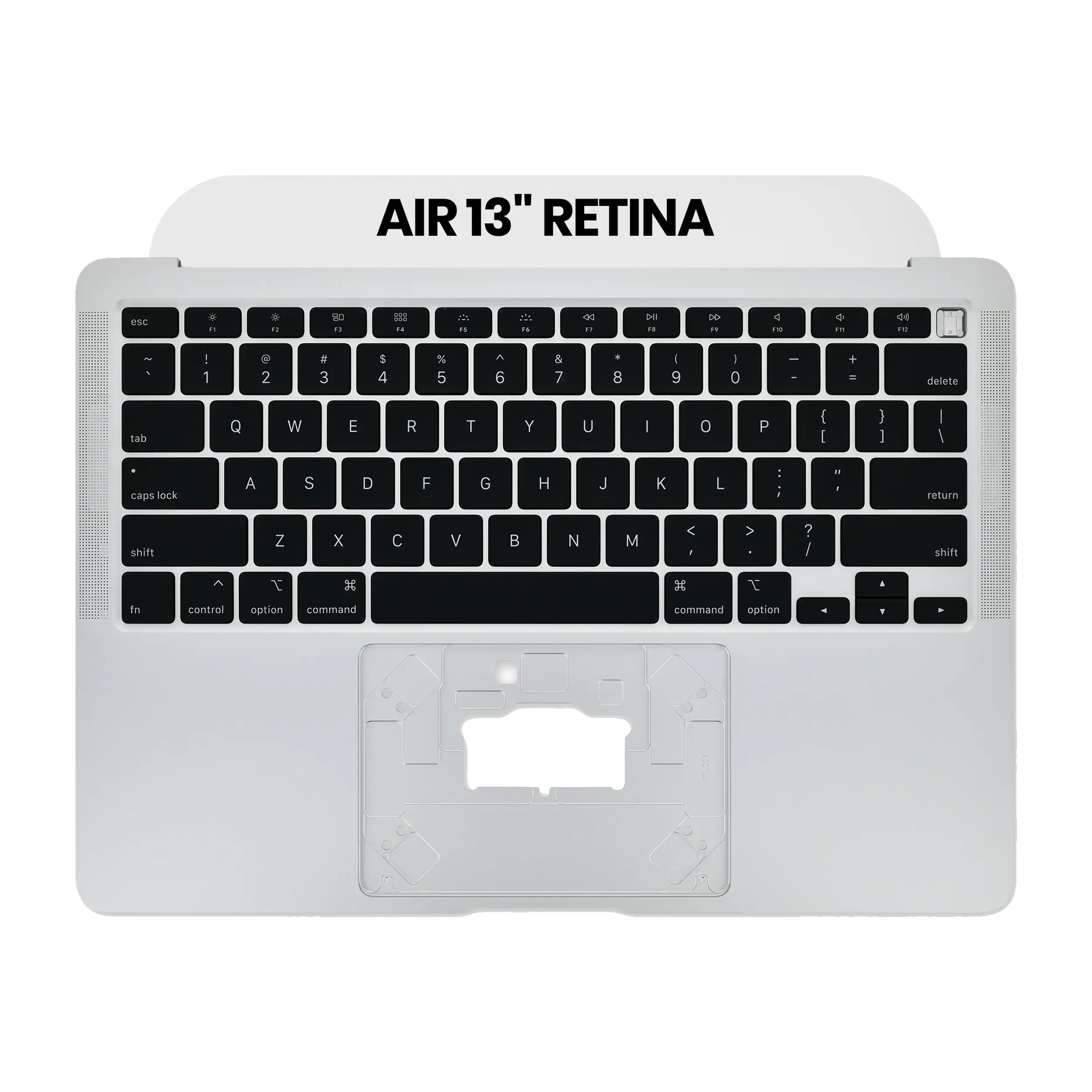 Top Case with Keyboard for MacBook Air 13" A2179 (2020) (US English) (Silver)