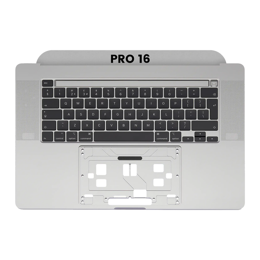 Top Case m. Tastatur MacBook Pro 16" A2141 Space Grau UK
