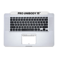 Top Case und Tastatur für MacBook Pro 15" A1286 (2008) (US-Englisch)