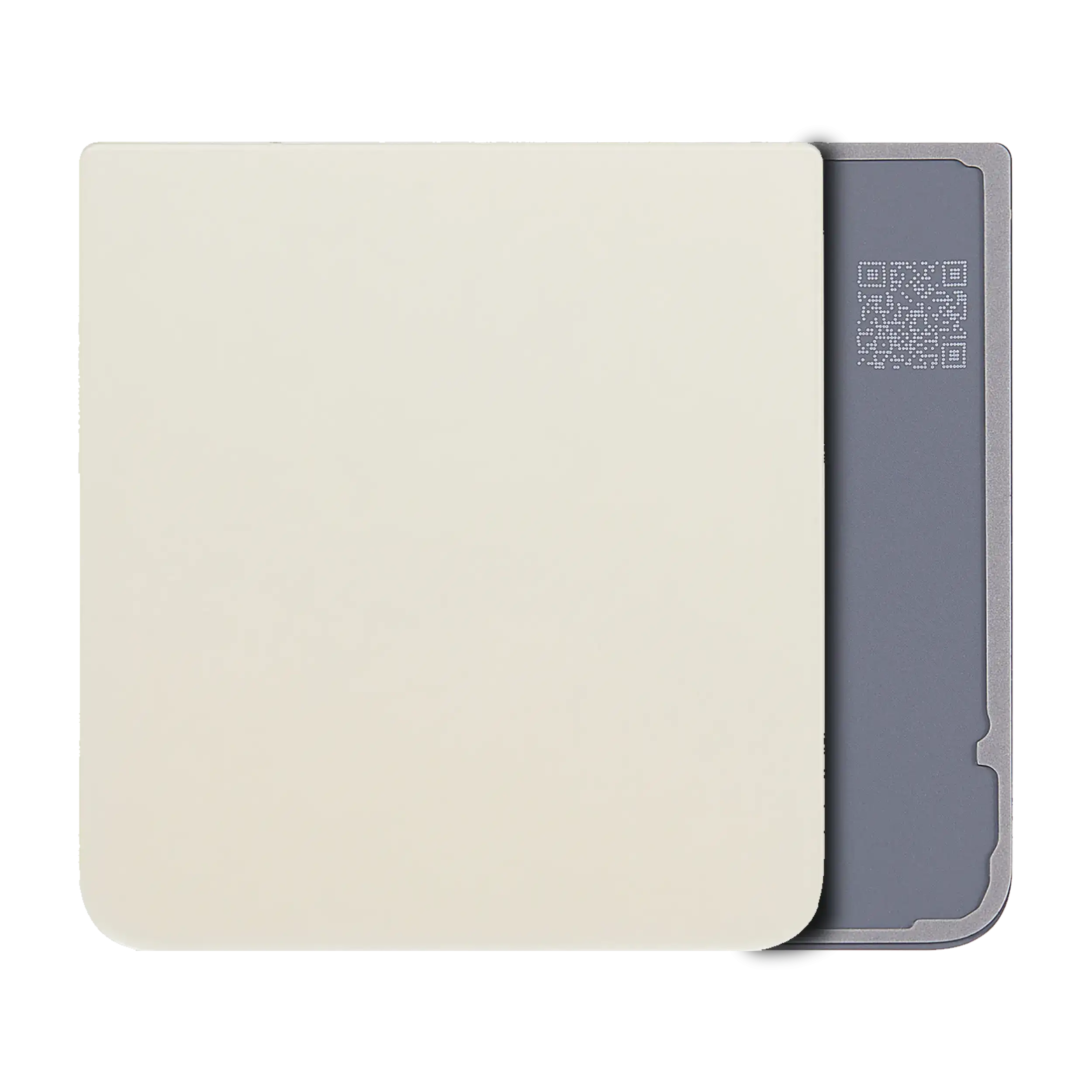 Lower Glass Back Cover for Samsung Galaxy Z Flip 3 5G (Service Pack) (Cream)