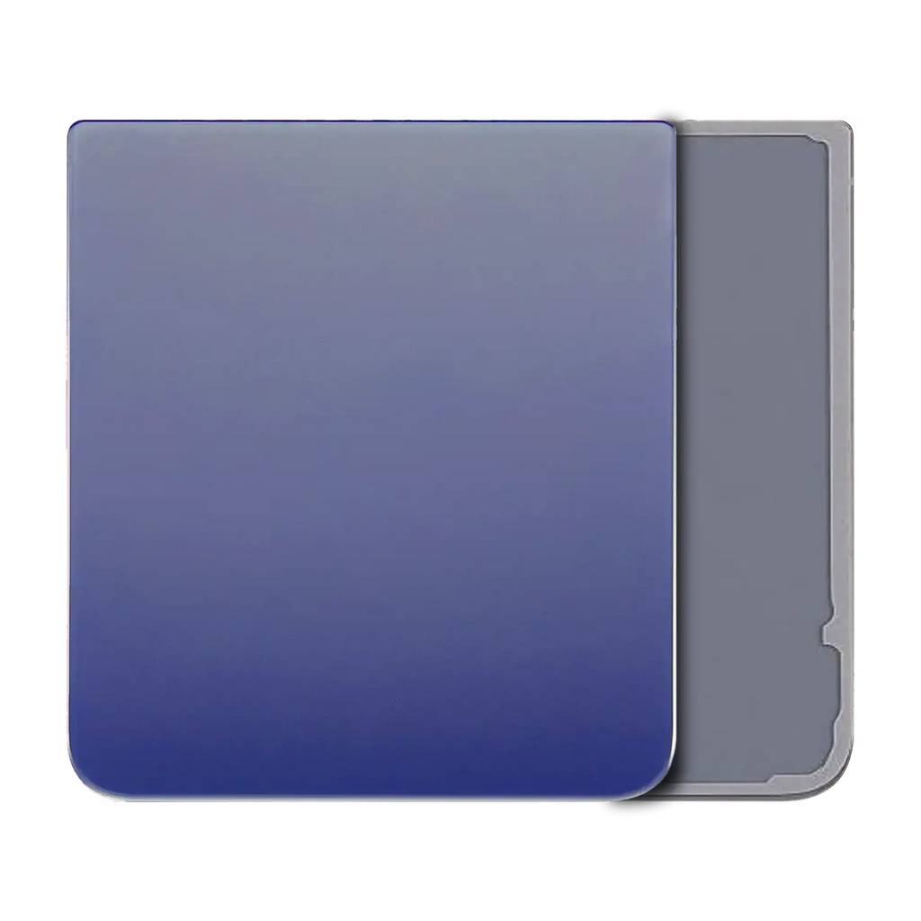 Untere Rückabdeckung für Samsung Galaxy Z Flip 4 5G (Service Pack) (Blau)