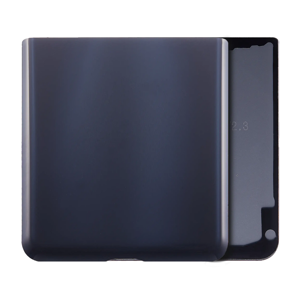 Lower Back Cover for Samsung Galaxy Z Flip 5G (F707) (Service Pack) (Mystic Black)