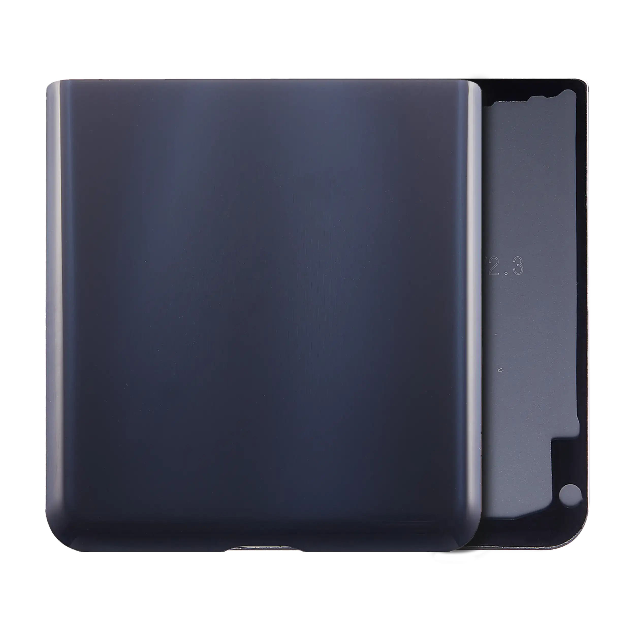 Lower Back Cover for Samsung Galaxy Z Flip 5G (F707) (Service Pack) (Mystic Black)