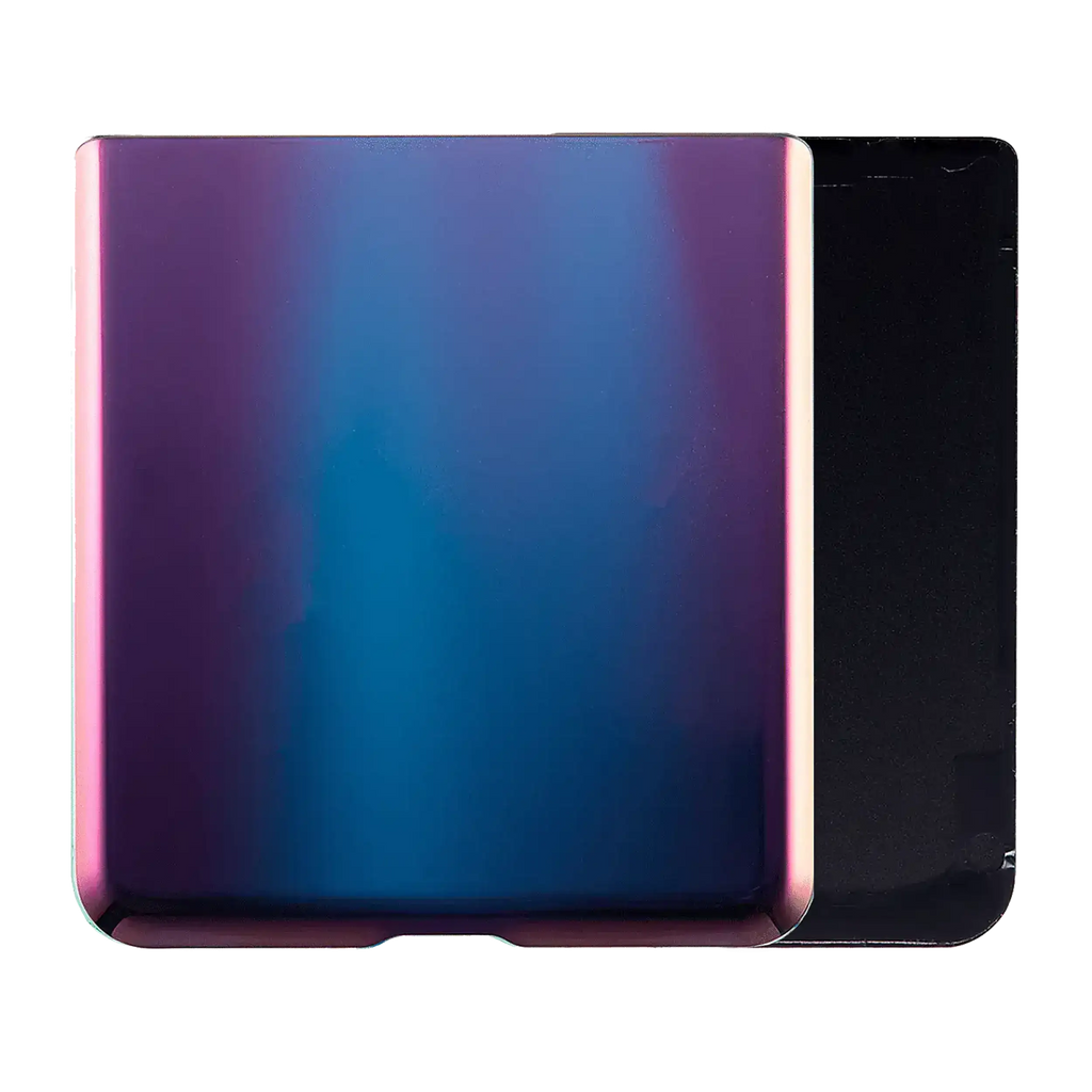 Lower Back Cover for Samsung Galaxy Z Flip 4G (F700) (Service Pack) Mirror Purple