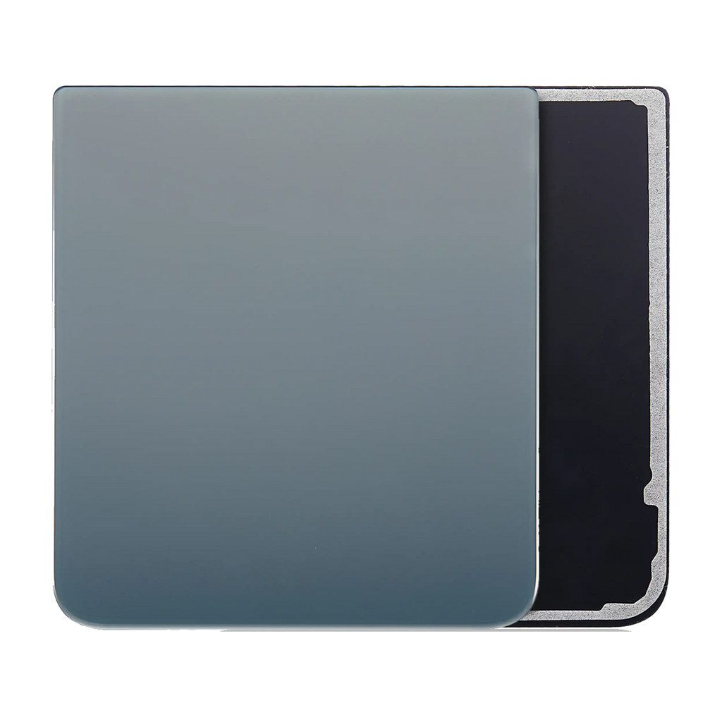 Unteres Rückseiten-Glas für Samsung Galaxy Z Flip 3 5G (Service Pack) (Grün)