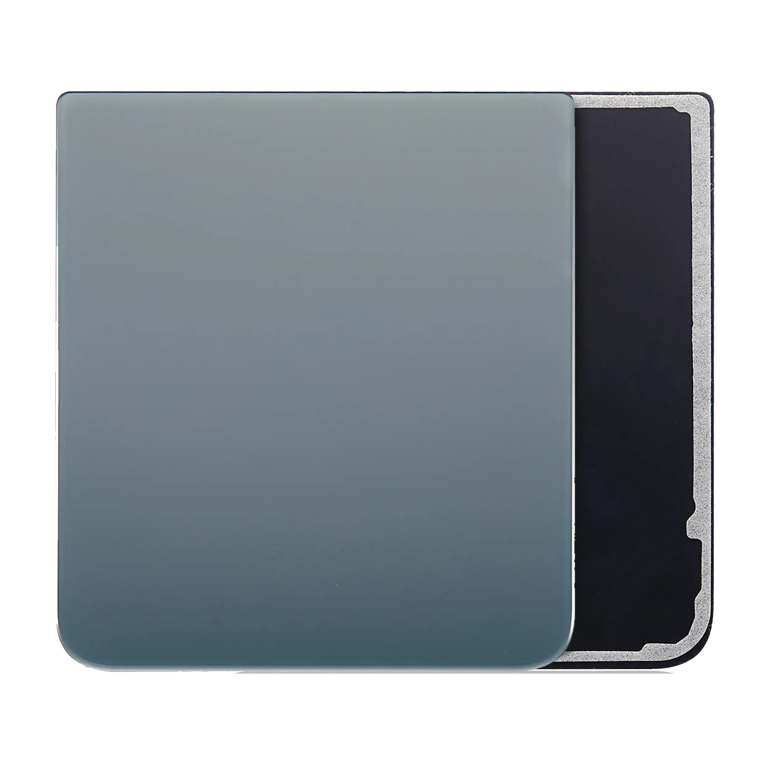 Unteres Rückseiten-Glas für Samsung Galaxy Z Flip 3 5G (Service Pack) (Grün)
