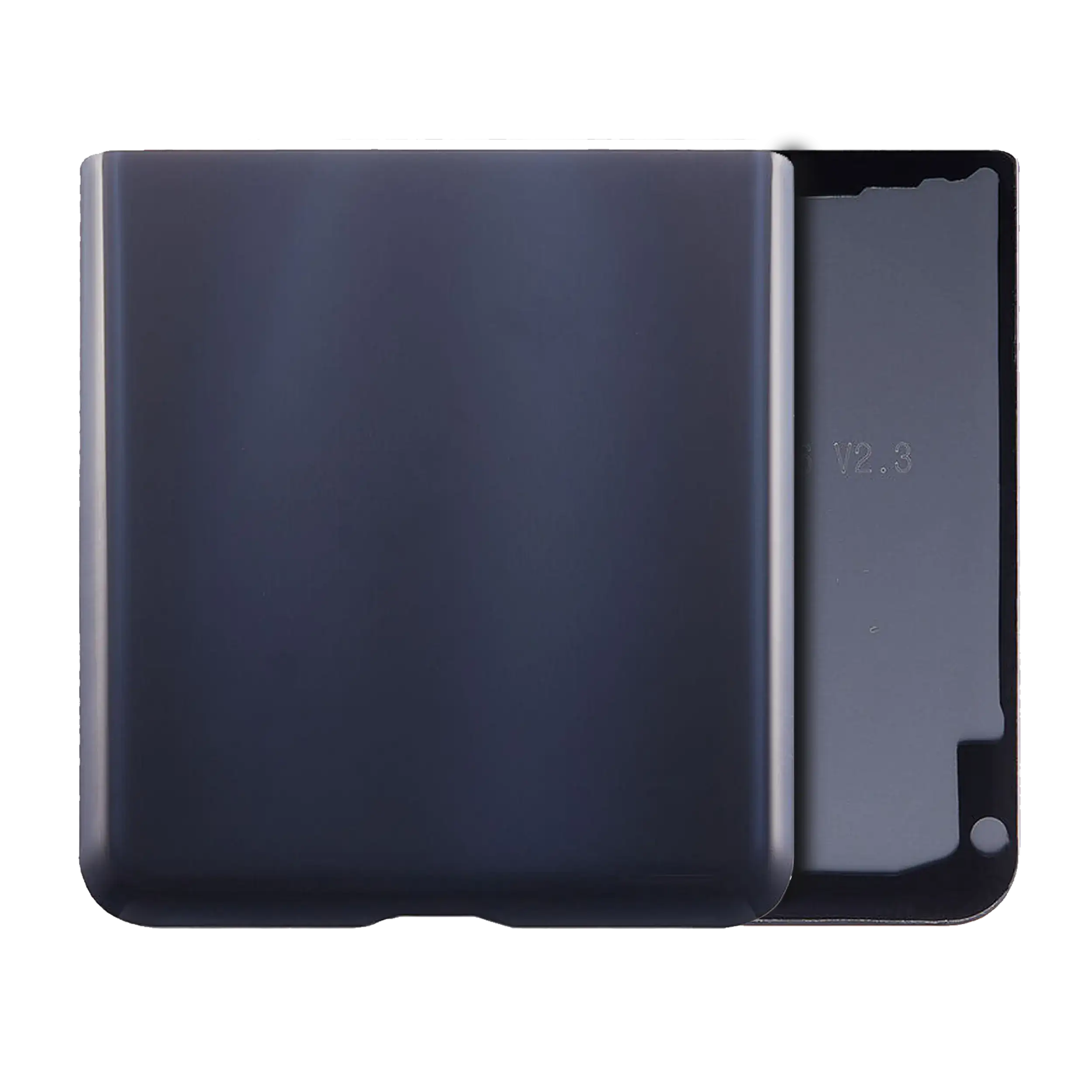 Unteres Backcover für Samsung Galaxy Z Flip 5 (Service Pack) - Graphit
