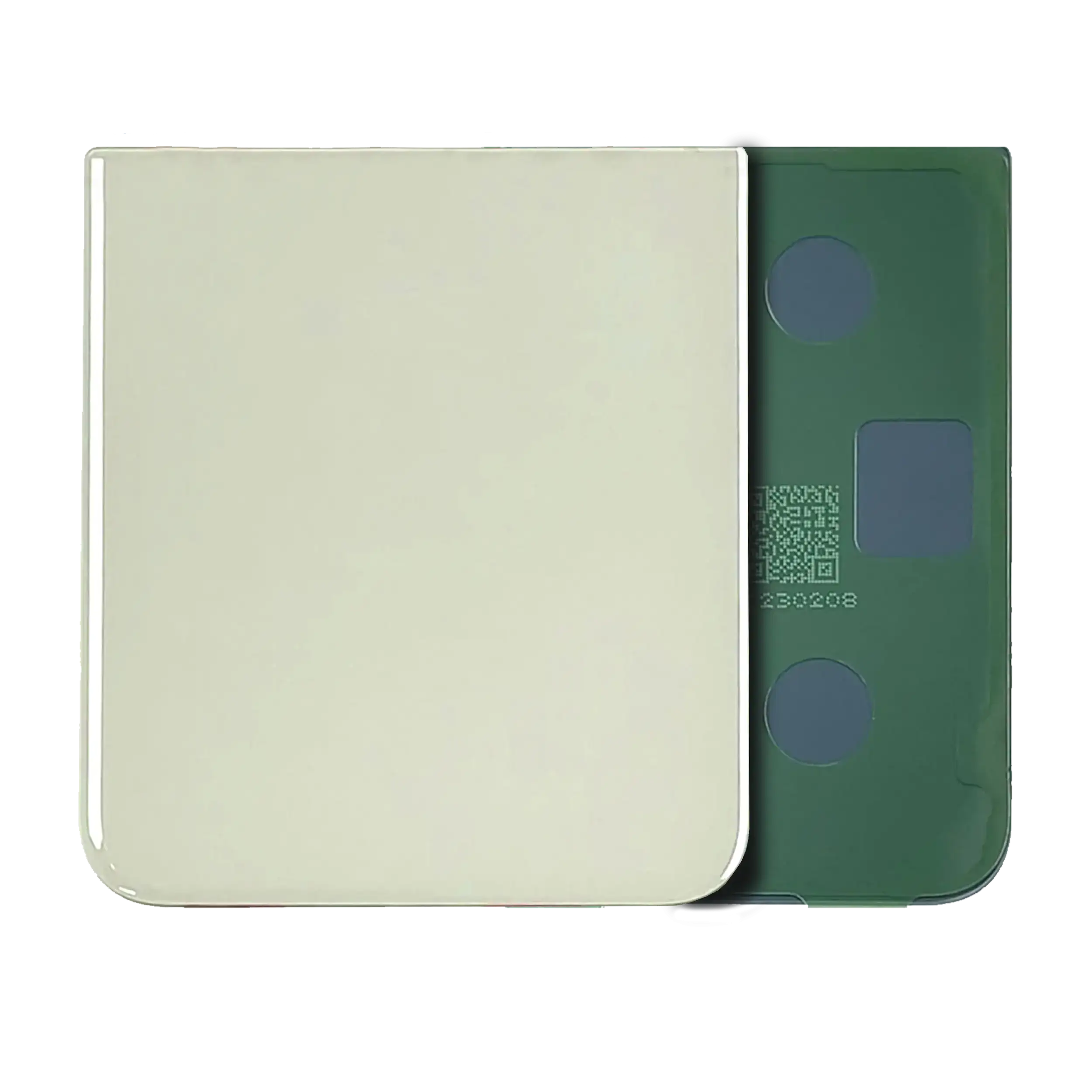 Lower Back Cover for Samsung Galaxy Z Flip 5 (Service Pack) (Yellow)