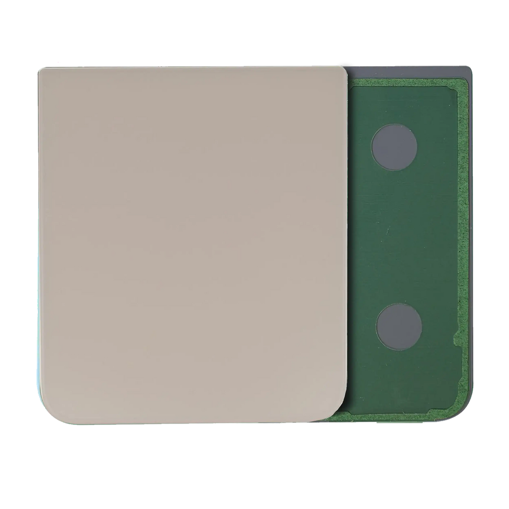 Unteres Backcover für Samsung Galaxy Z Flip 4 (Service Pack) (Gold)