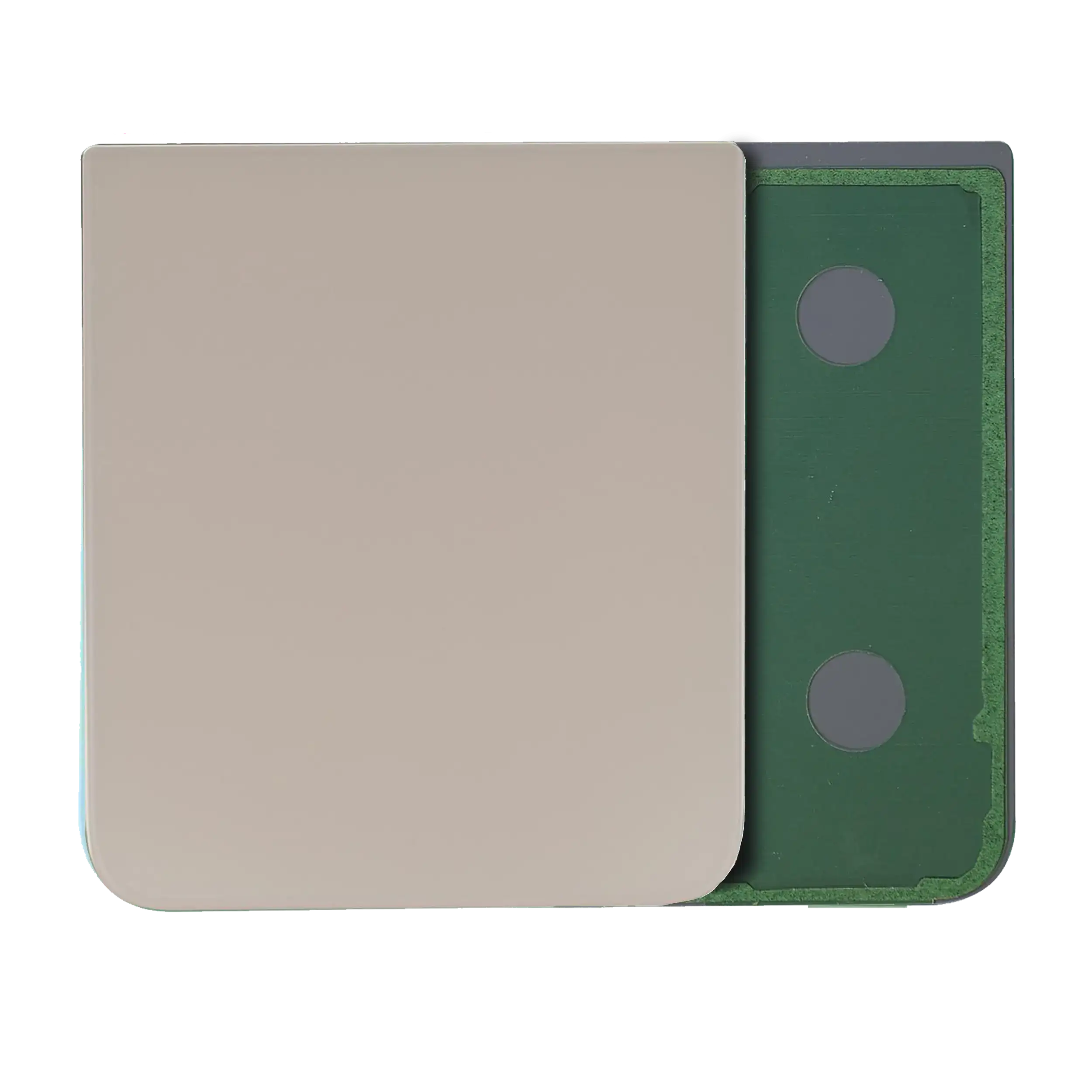 Unteres Backcover für Samsung Galaxy Z Flip 4 (Service Pack) (Gold)