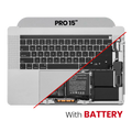 Top Case (with Battery and Keyboard) for MacBook Pro 15" A1990 (2018-2019) (Space Gray) (US English)
