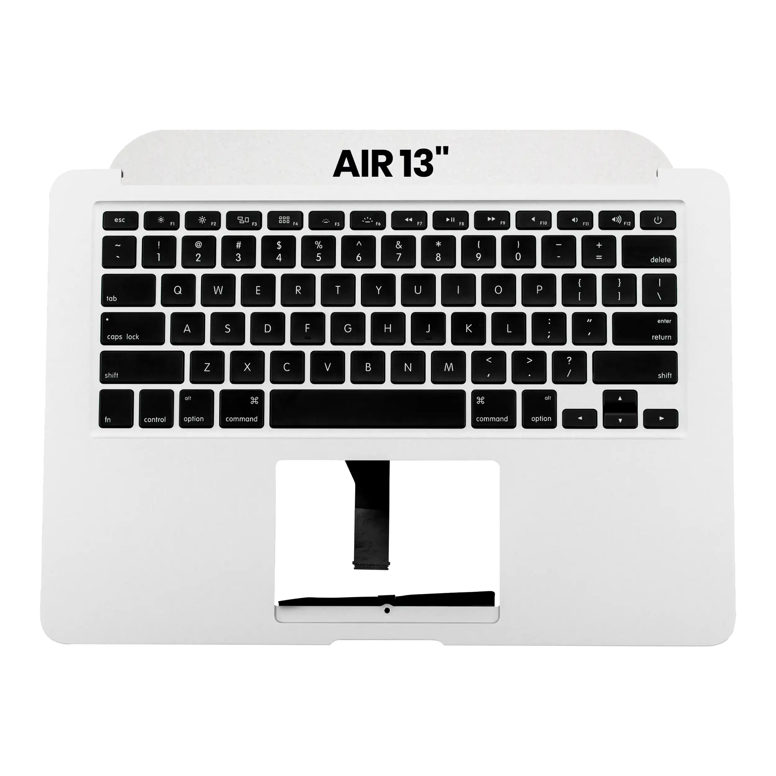 Top Case with Keyboard for MacBook Air 13" A1466 (2013-2017) US English (Used OEM Pull, New Condition)